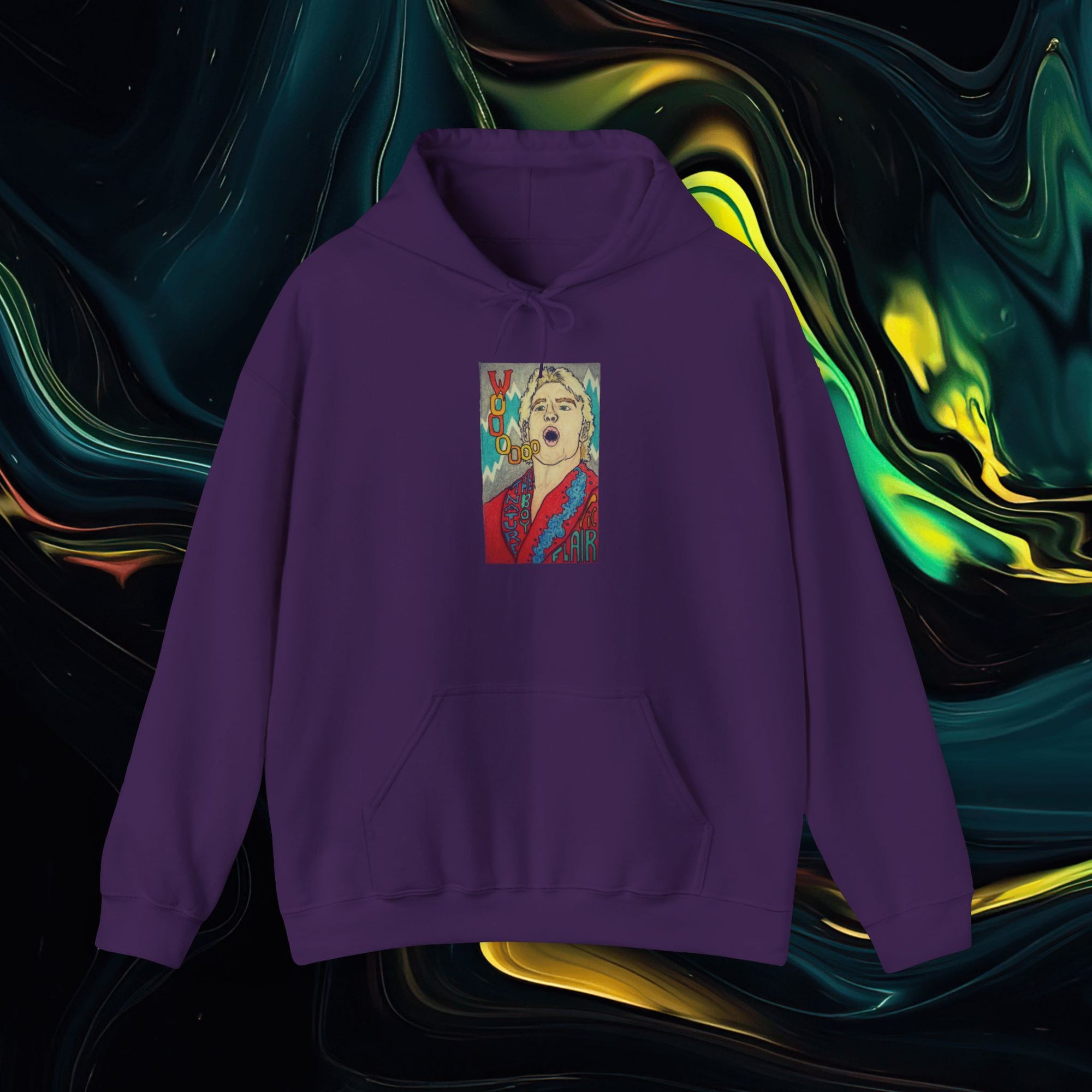 Wooo | Gildan 18500 | Unisex Heavy Blend™ Hooded Sweatshirt
