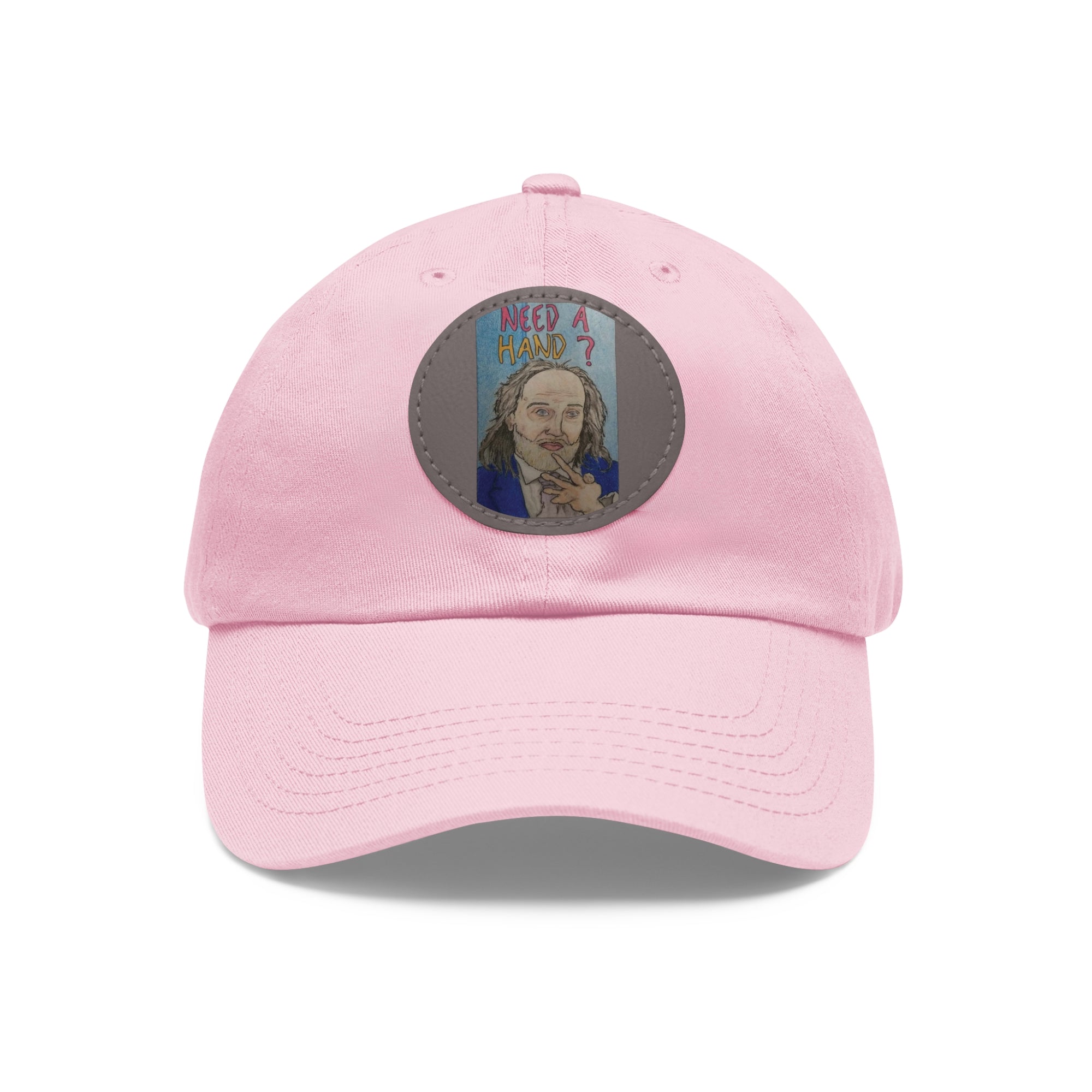 Need a Hand? | Dad Hat with Leather Patch