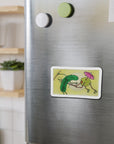 Olive Pickle Fight | Die-Cut Magnet | Perfect for Wrestling Fans & Collectors