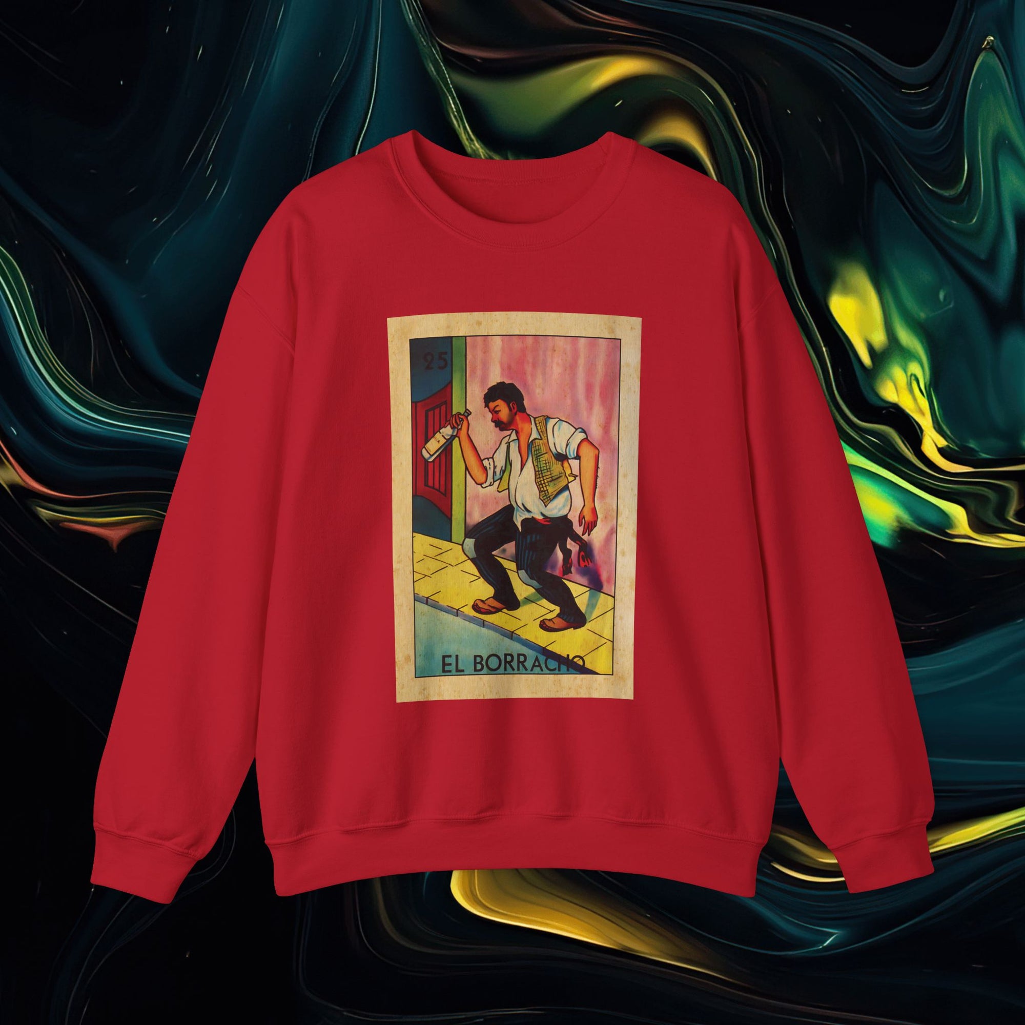 Borracho | Gildan 18000 | Unisex Heavy Blend™ Crewneck Sweatshirt