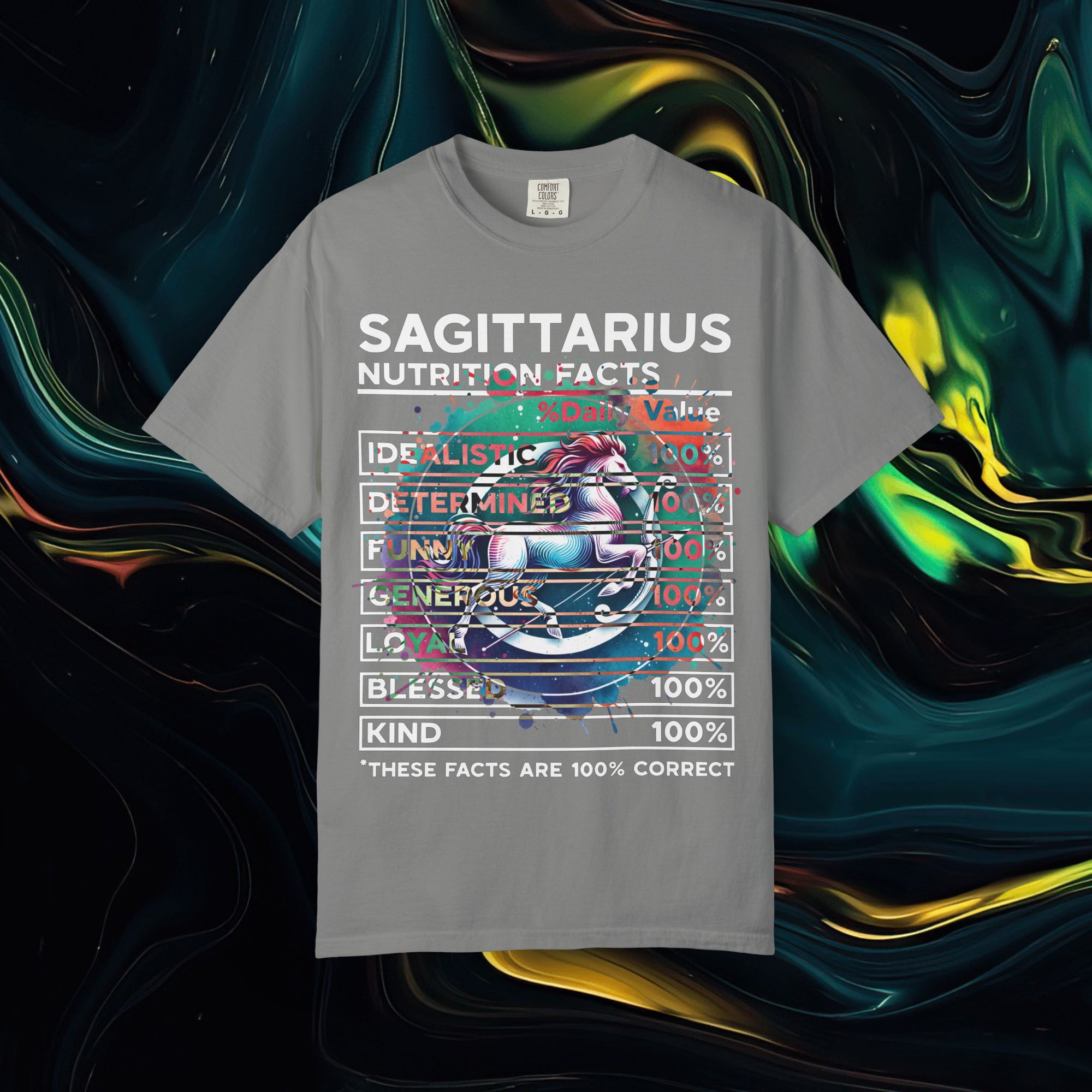 Sagittarius | Comfort Colors C1717 | Unisex Garment-Dyed T-shirt