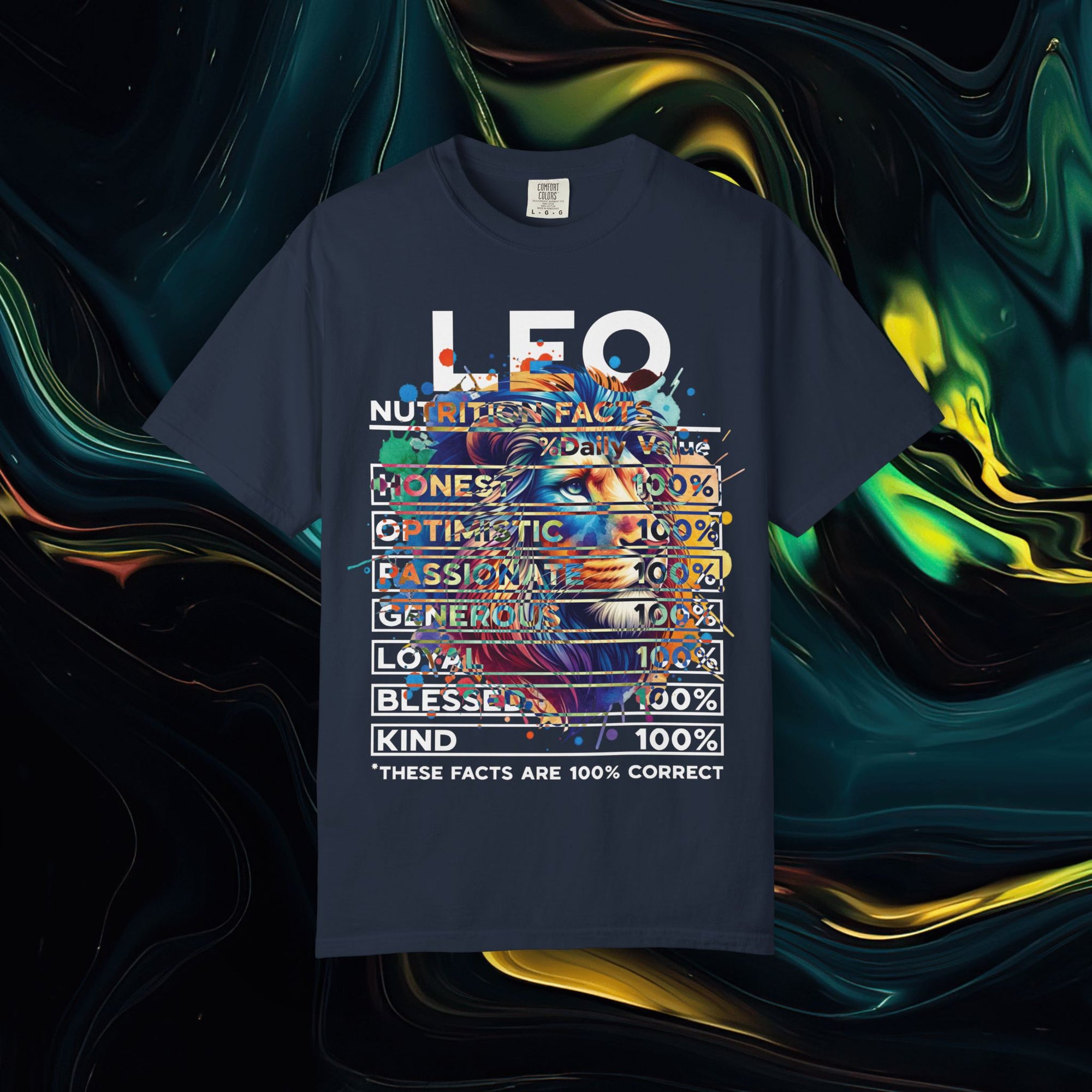 Leo | Comfort Colors C1717 | Unisex Garment-Dyed T-shirt