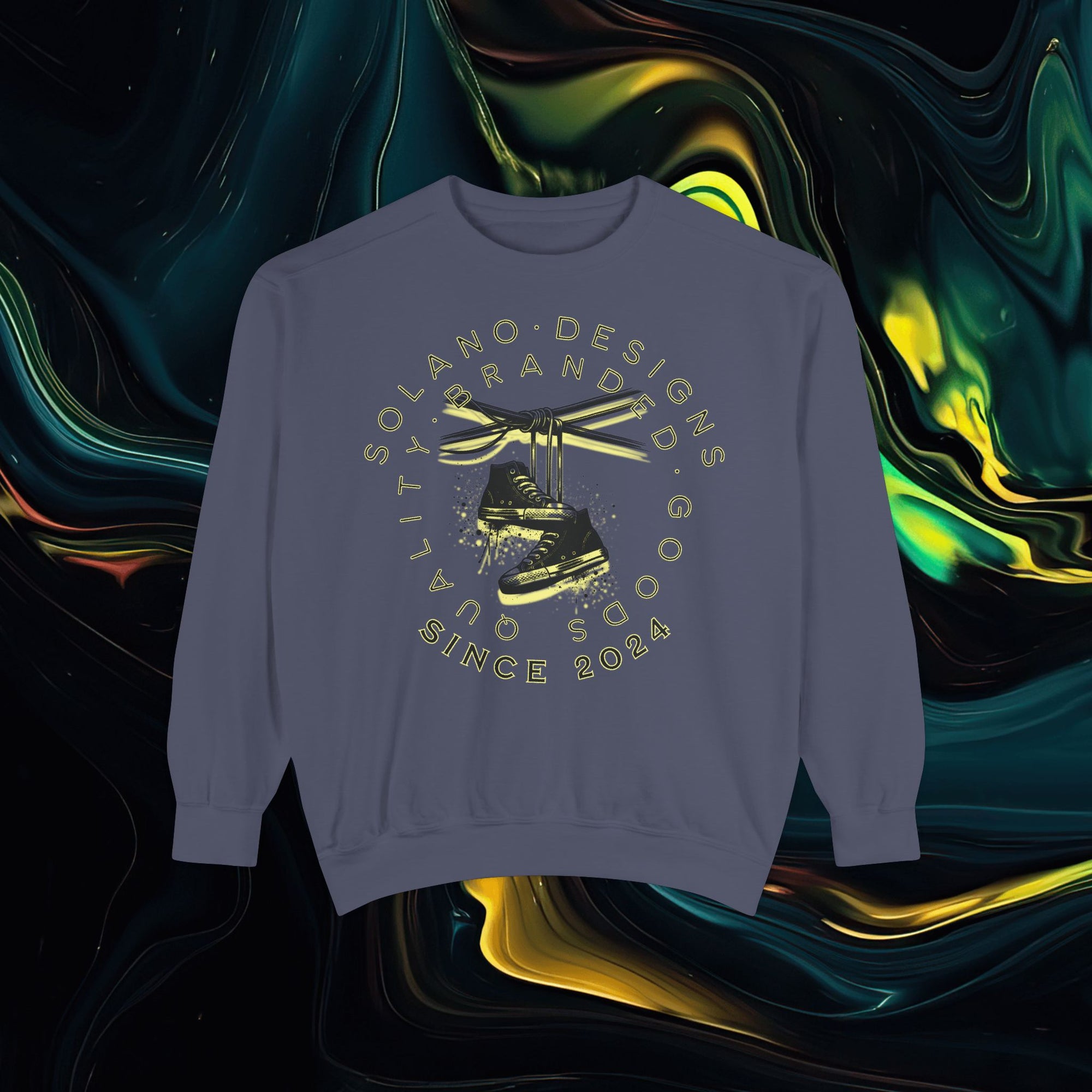 Chuck&#39;em | Comfort Colors 1566 Unisex Garment-Dyed Sweatshirt