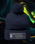 Rated R | Pom-Pom Knit Cap (Embroidery)