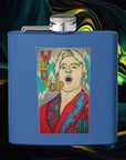 Wooo | Stainless Steel Flask - 6oz Hip Flask for Parties & Celebrations
