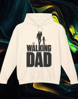 The Walking Dad | Comfort Colors 1467 | Unisex Lightweight Hooded Sweatshirt