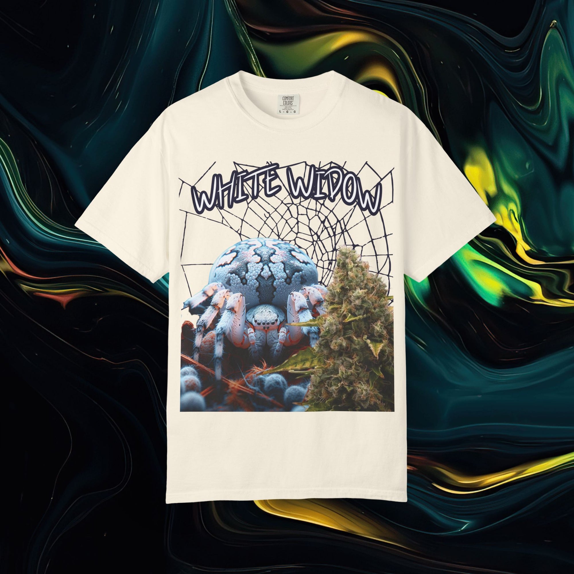 White Widow | Comfort Colors C1717 | Unisex Garment-Dyed T-shirt