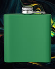 Wooo | Stainless Steel Flask - 6oz Hip Flask for Parties & Celebrations