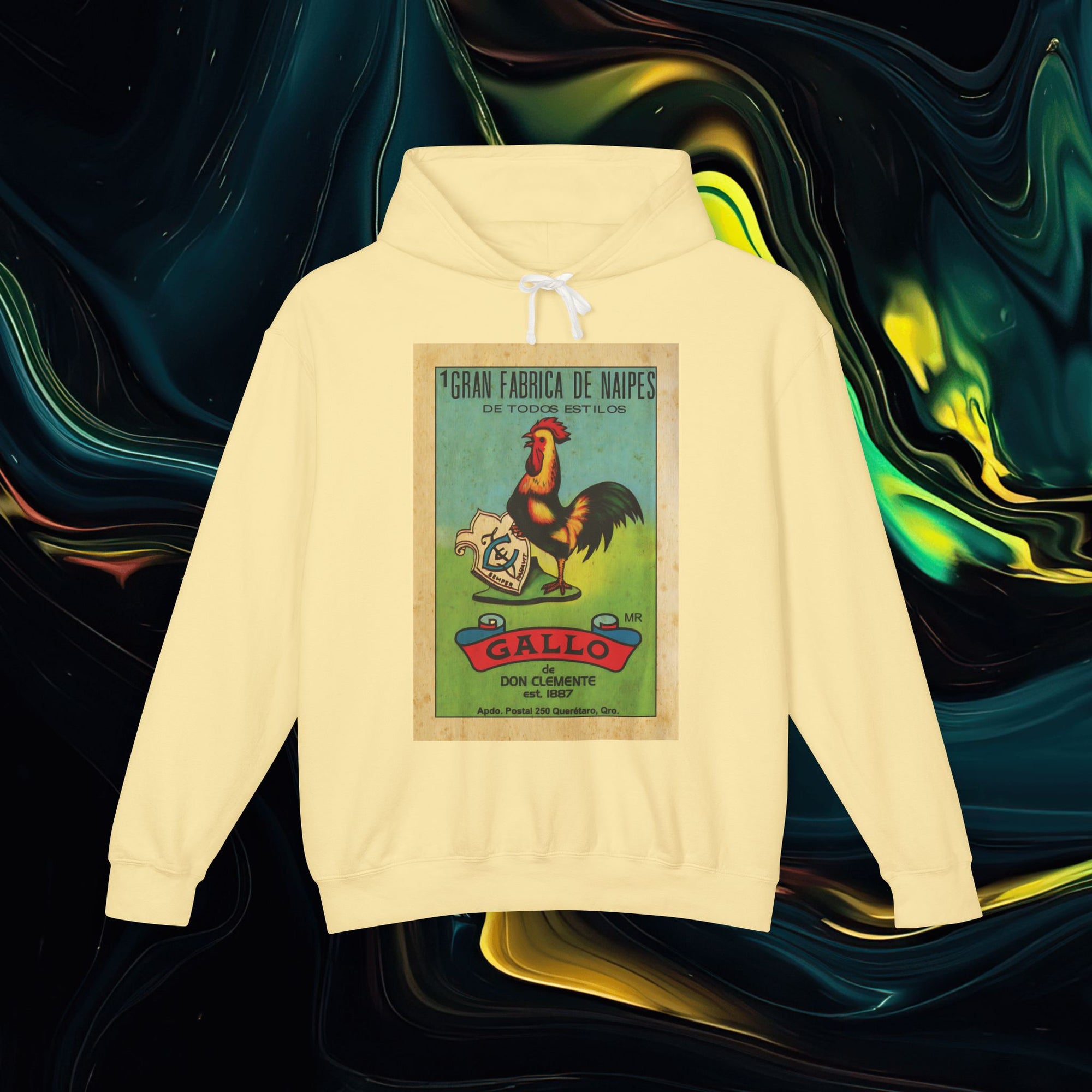 Gallo | Comfort Colors 1467 | Unisex Lightweight Hooded Sweatshirt