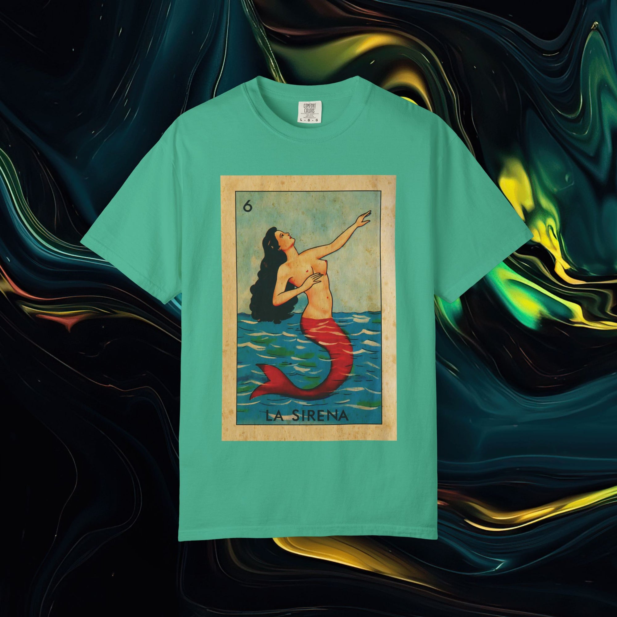 Sirena | Comfort Colors C1717 | Unisex Garment-Dyed T-shirt