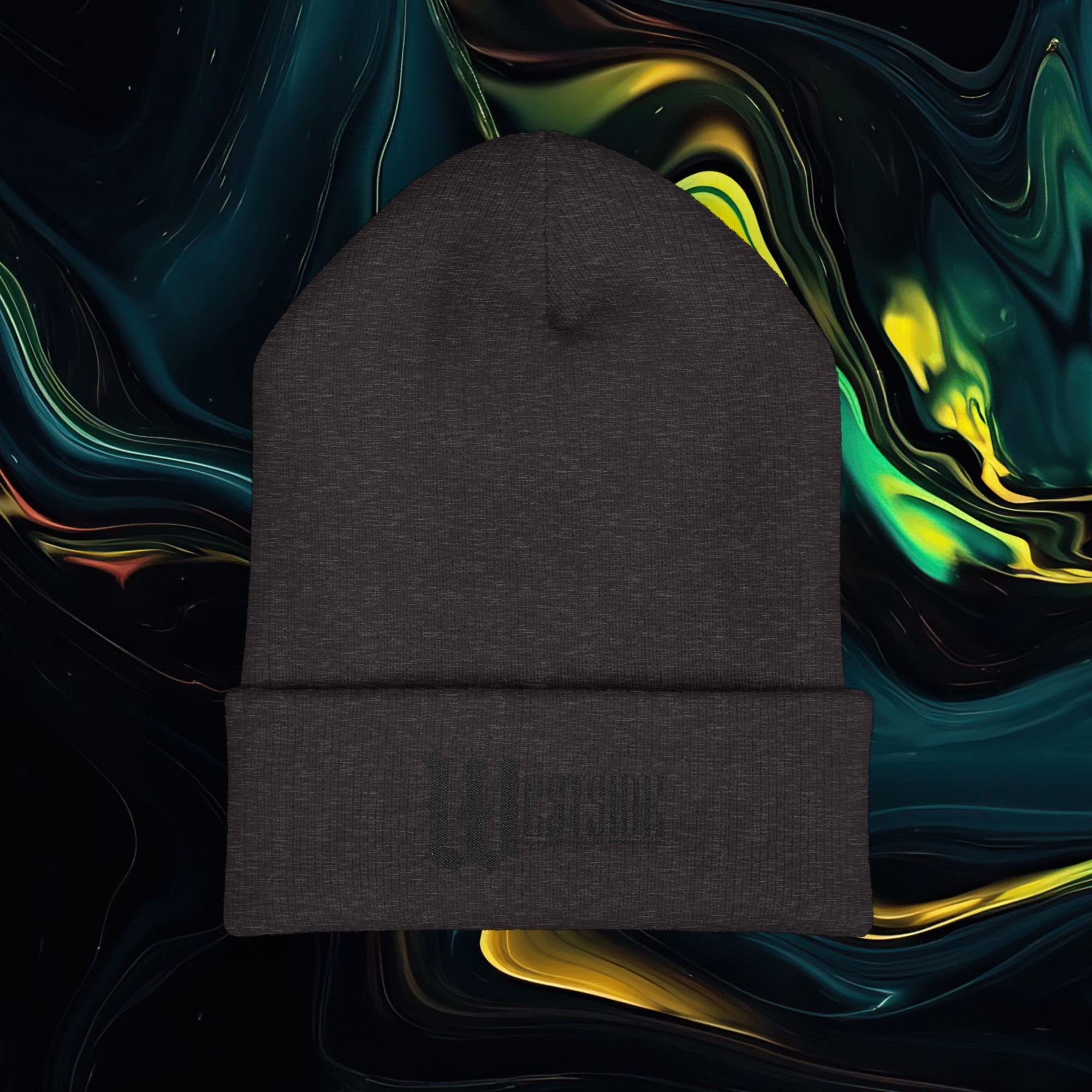 Westside | Classic Embroidered Cuffed Beanie - Stylish Streetwear Accessory
