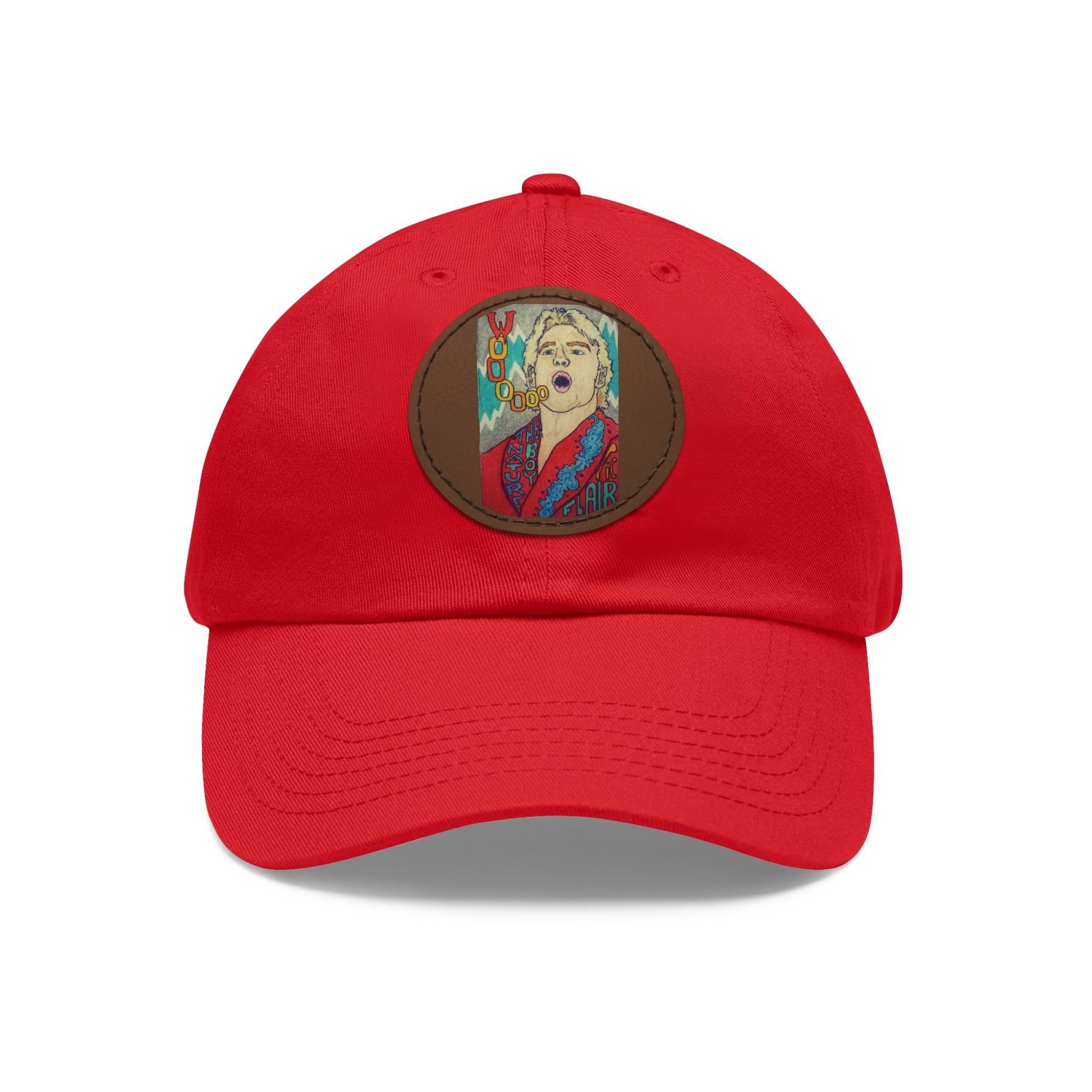 Wooo | Dad Hat with Leather Patch
