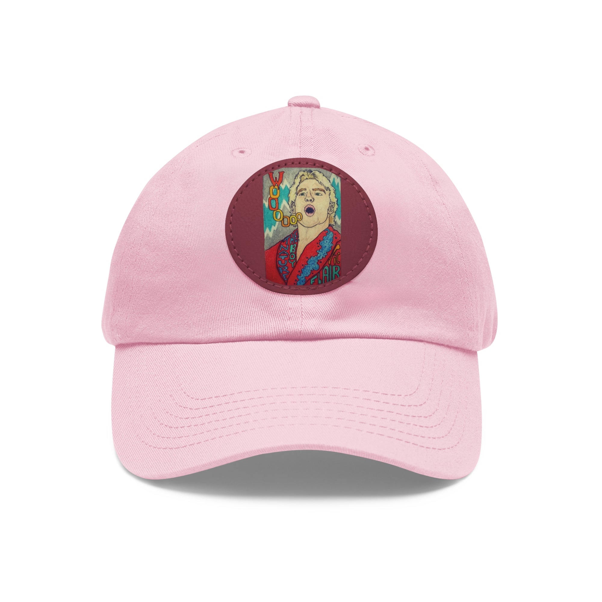Wooo | Dad Hat with Leather Patch