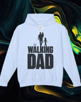 The Walking Dad | Comfort Colors 1467 | Unisex Lightweight Hooded Sweatshirt