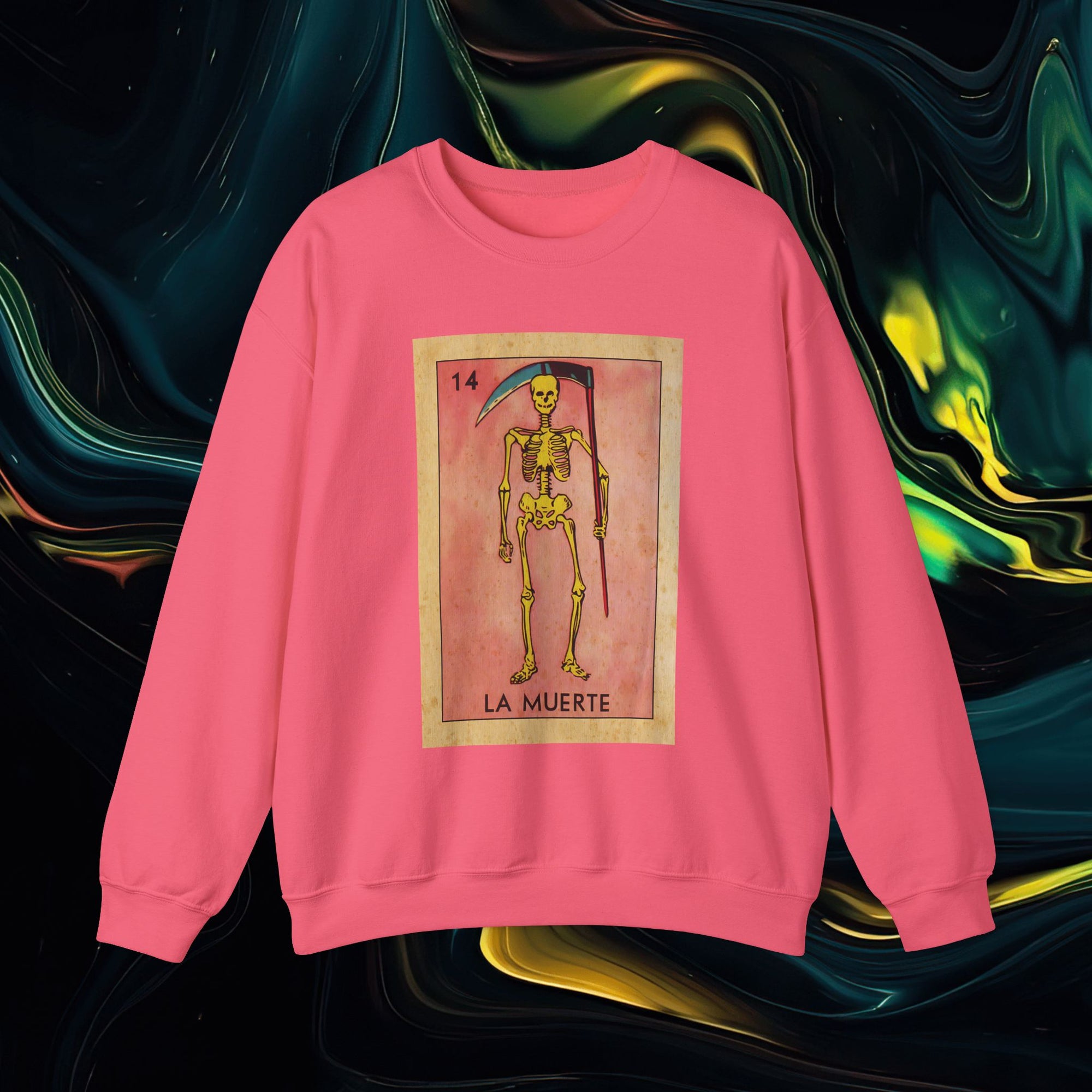 Muerte | Gildan 18000 | Unisex Heavy Blend™ Crewneck Sweatshirt