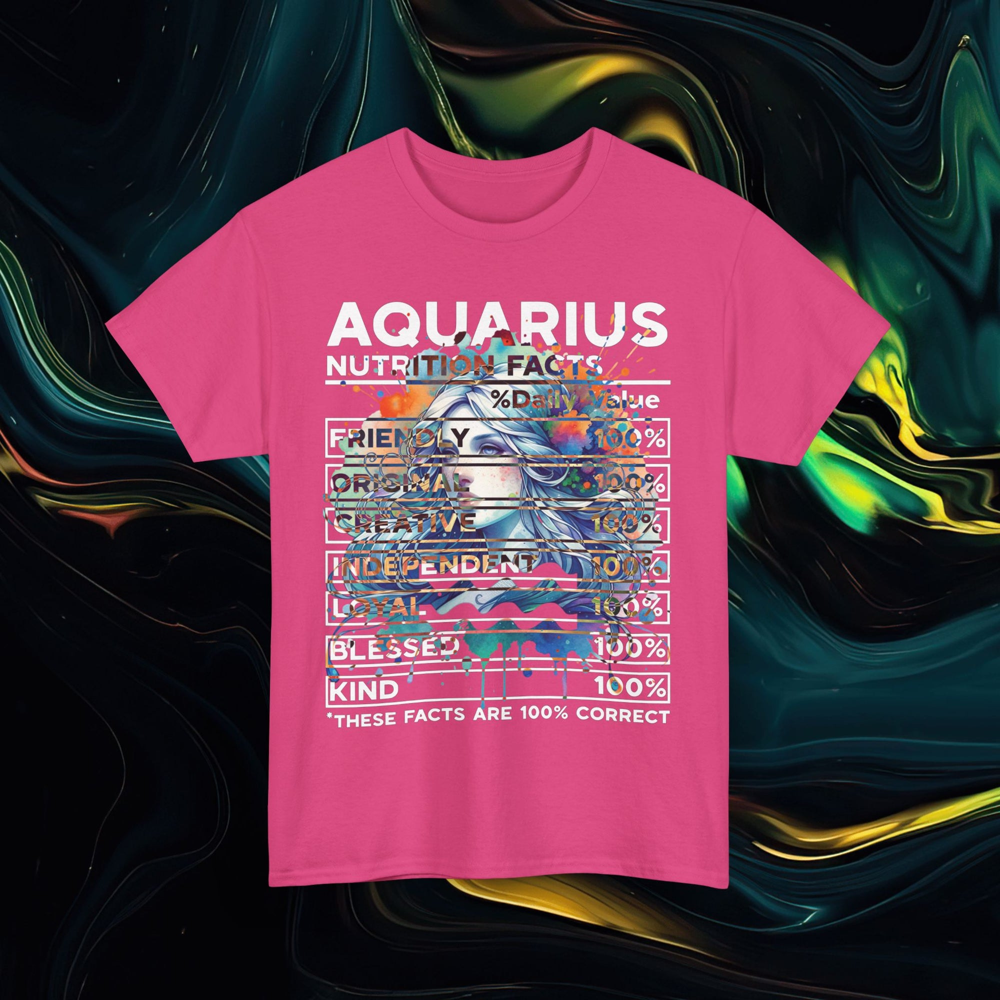 Aquarius | Gildan 5000 | Unisex Heavy Cotton Tee