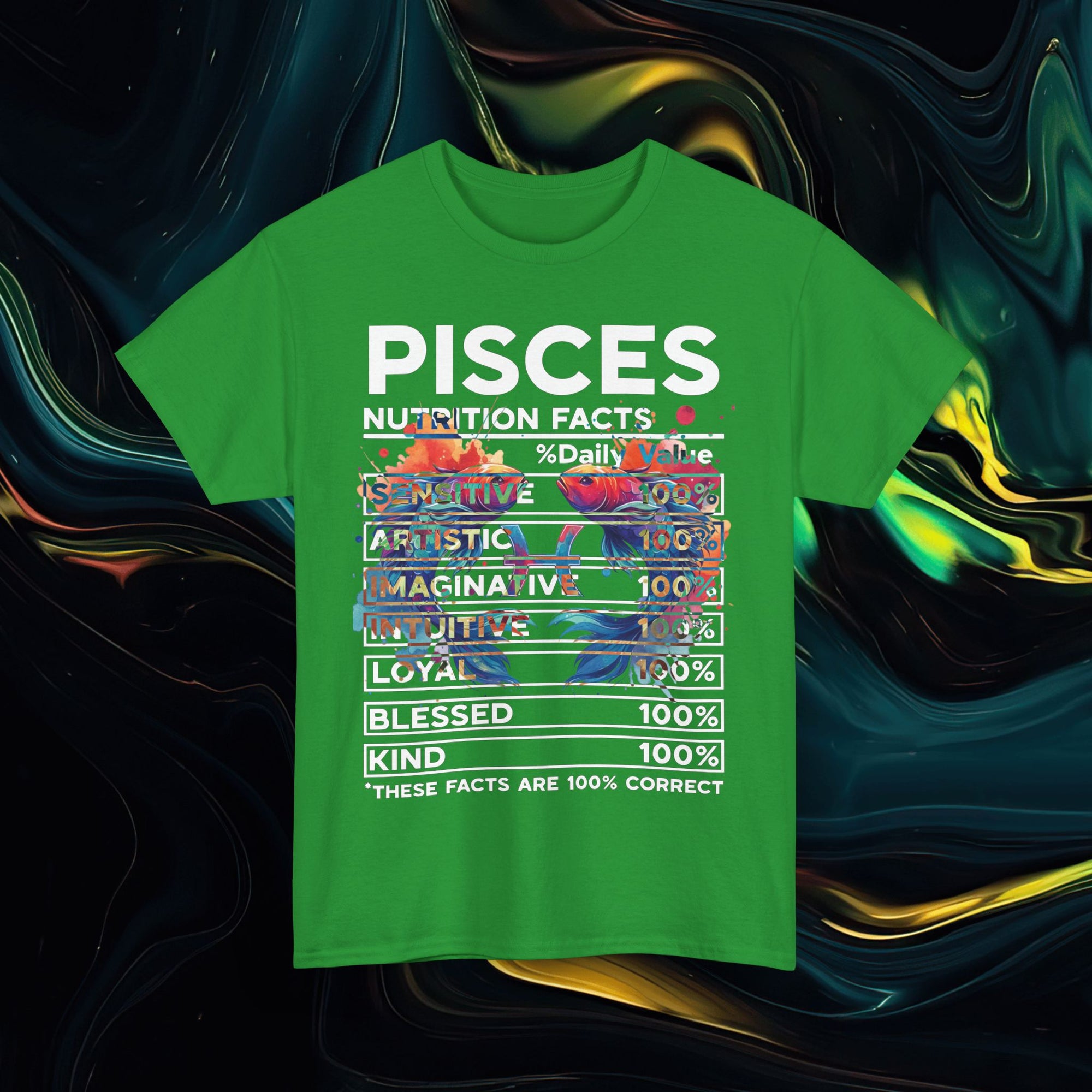 Pisces | Gildan 5000 | Unisex Heavy Cotton Tee