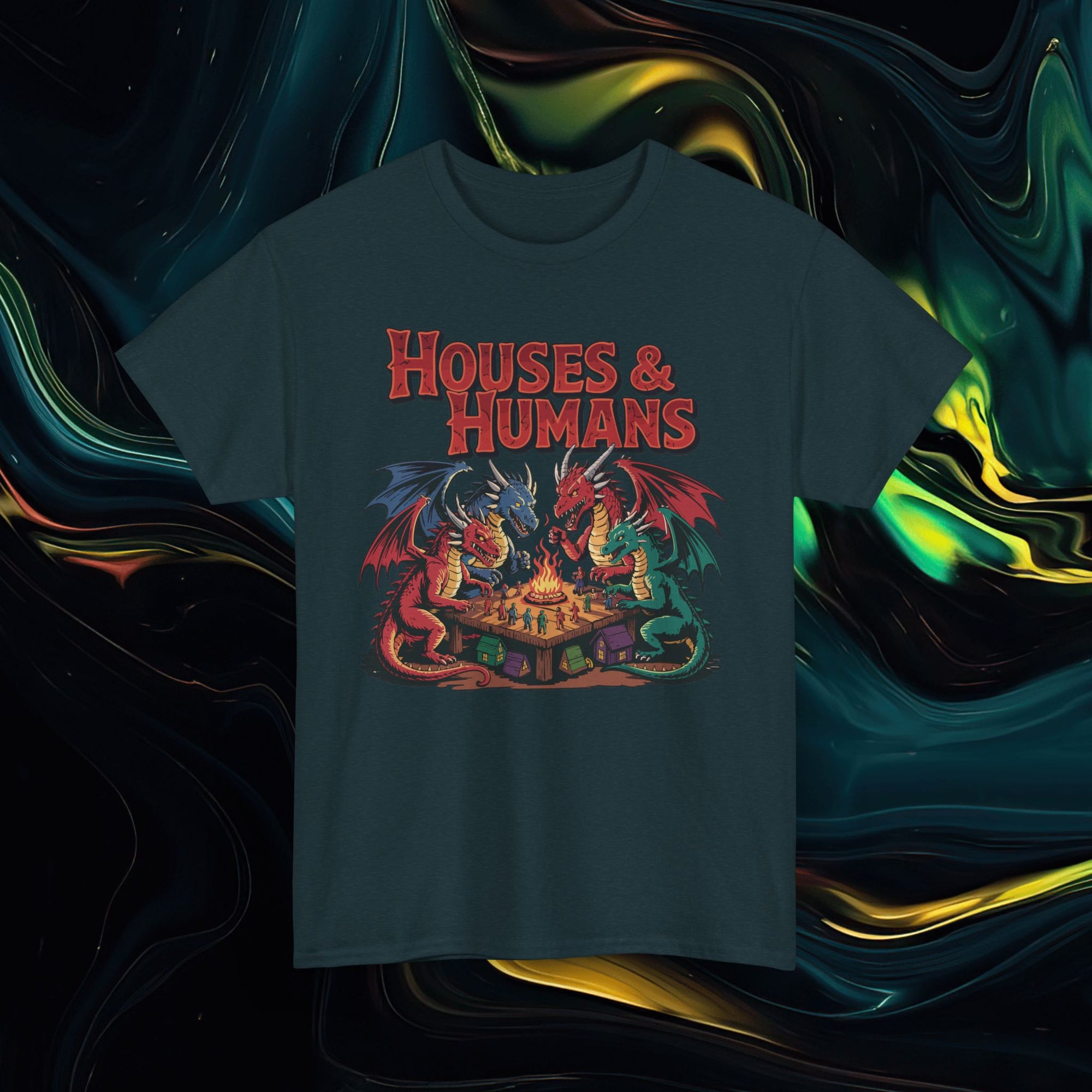 Houses &amp; Humans | Gildan 5000 | Unisex Heavy Cotton Tee
