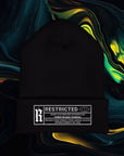 Rated R | Classic Embroidered Cuffed Beanie - Stylish Streetwear Accessory