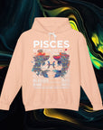 Pisces | Comfort Colors 1467 | Unisex Lightweight Hooded Sweatshirt