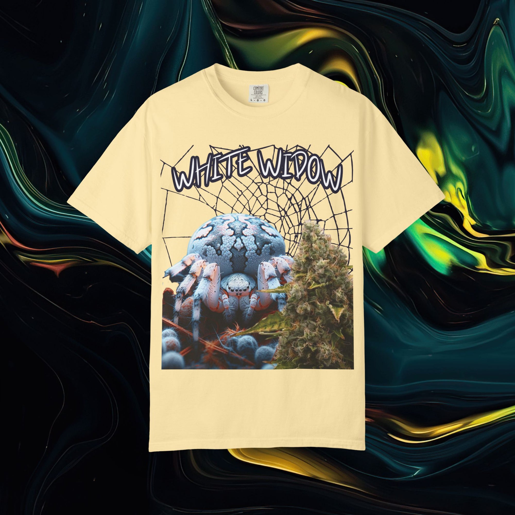White Widow | Comfort Colors C1717 | Unisex Garment-Dyed T-shirt