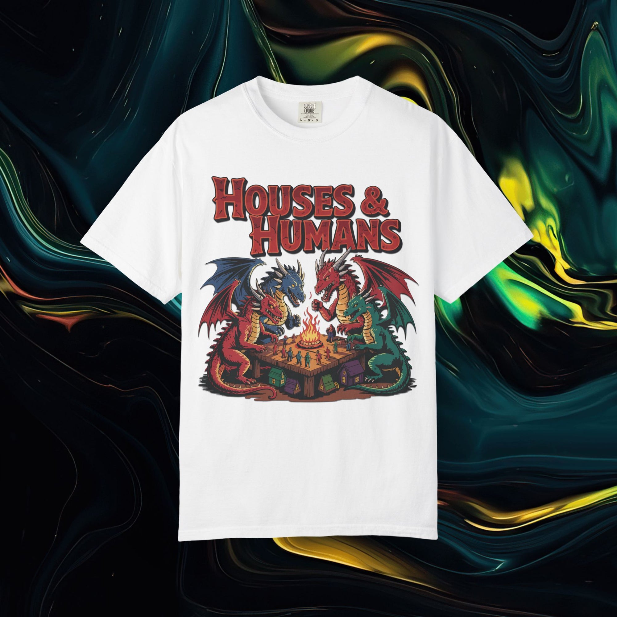 Houses &amp; Humans | Comfort Colors C1717 | Unisex Garment-Dyed T-shirt