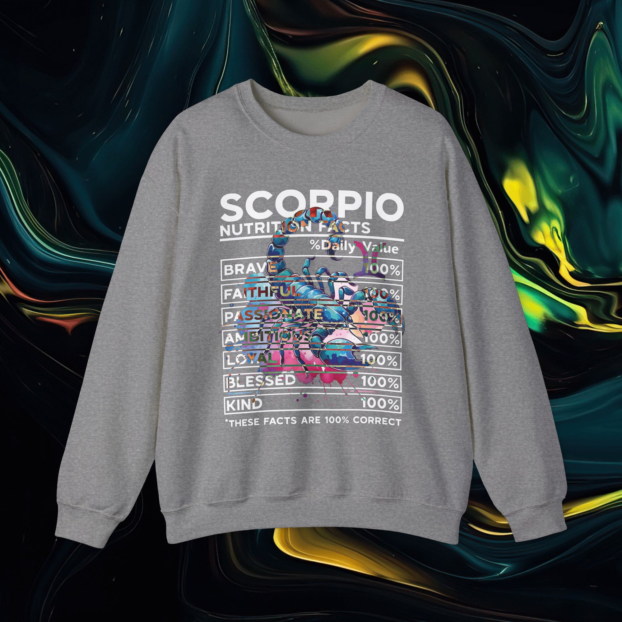 Scorpio | Gildan 18000 | Unisex Heavy Blend™ Crewneck Sweatshirt