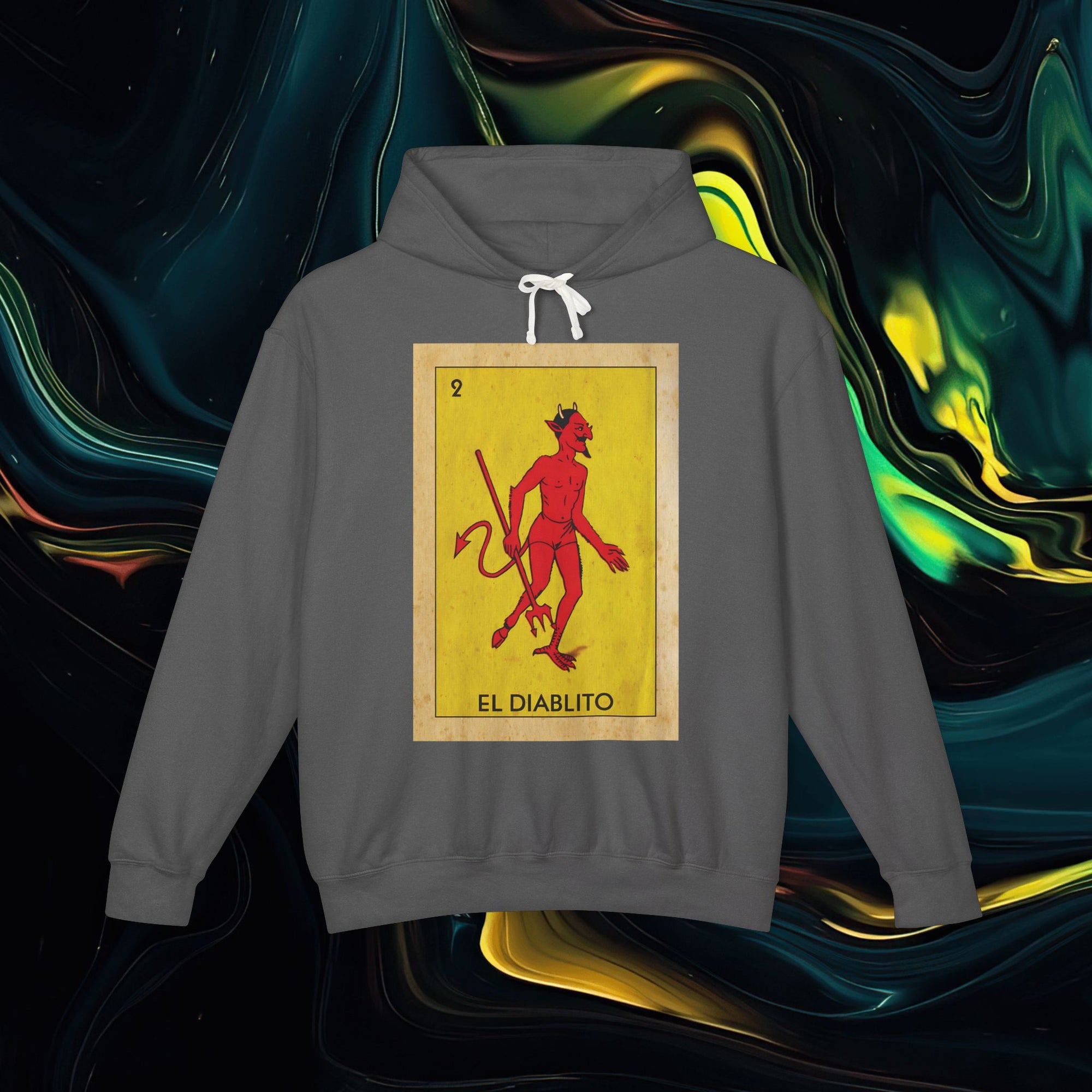 Diablito | Comfort Colors 1467 | Unisex Lightweight Hooded Sweatshirt