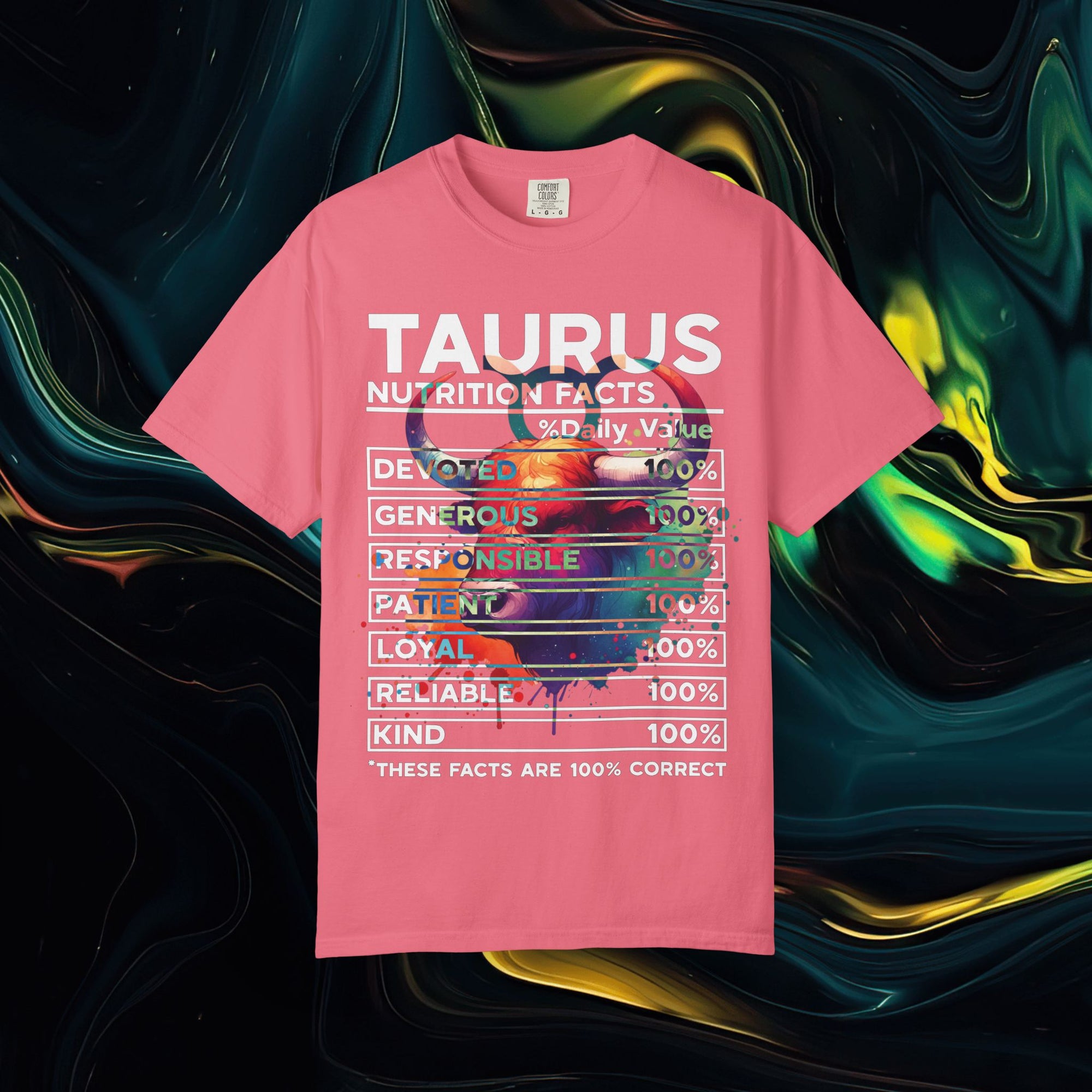 Taurus | Comfort Colors C1717 | Unisex Garment-Dyed T-shirt