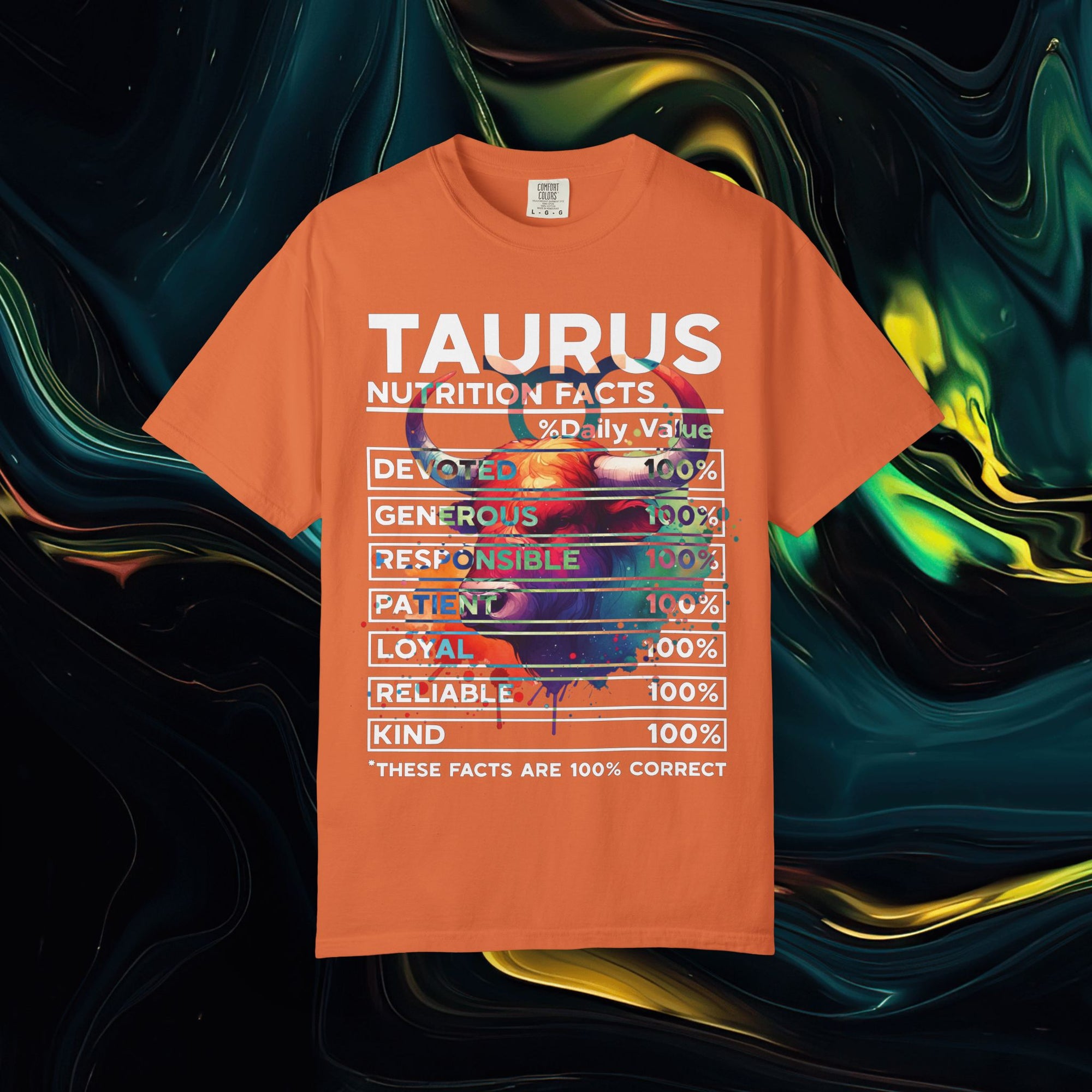 Taurus | Comfort Colors C1717 | Unisex Garment-Dyed T-shirt