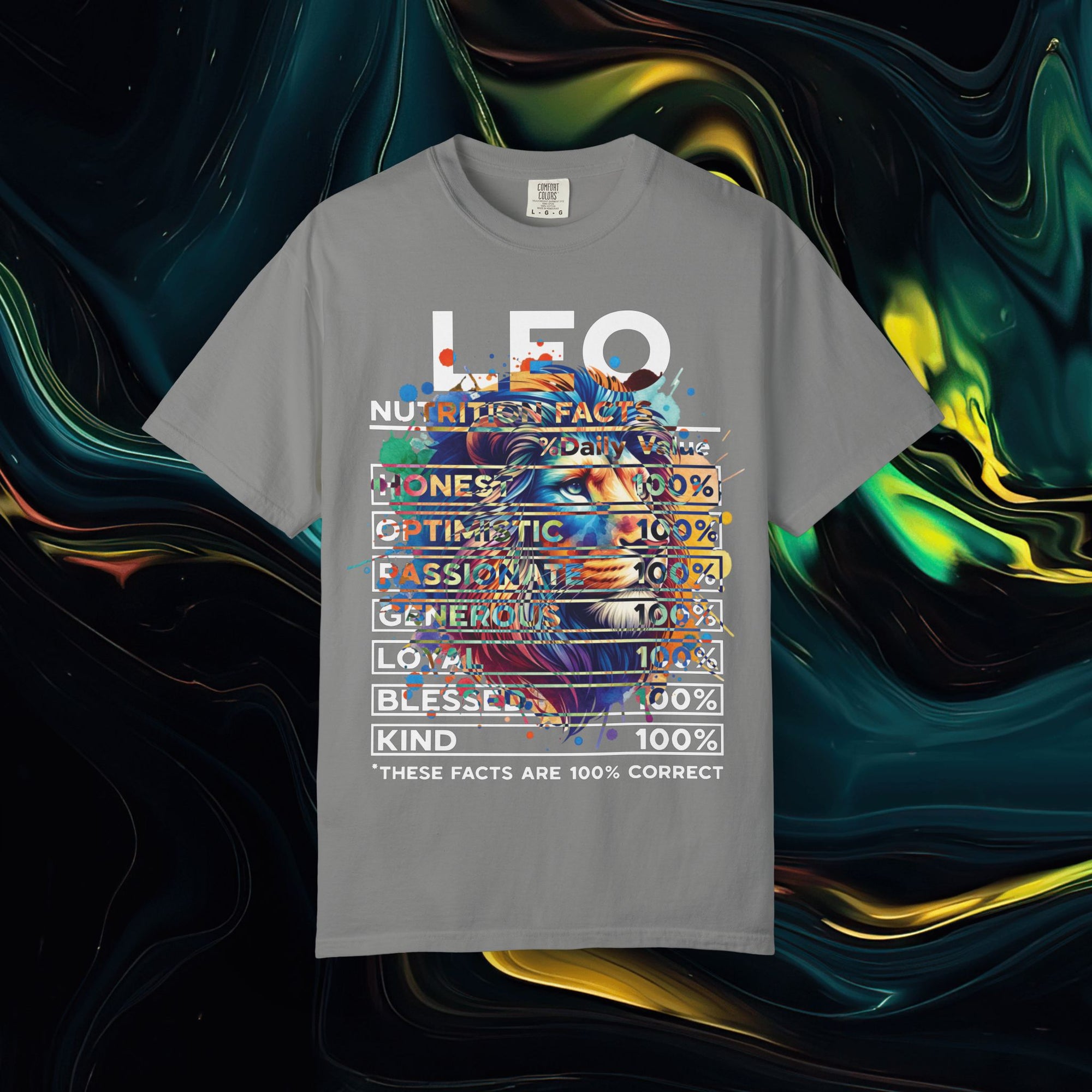 Leo | Comfort Colors C1717 | Unisex Garment-Dyed T-shirt