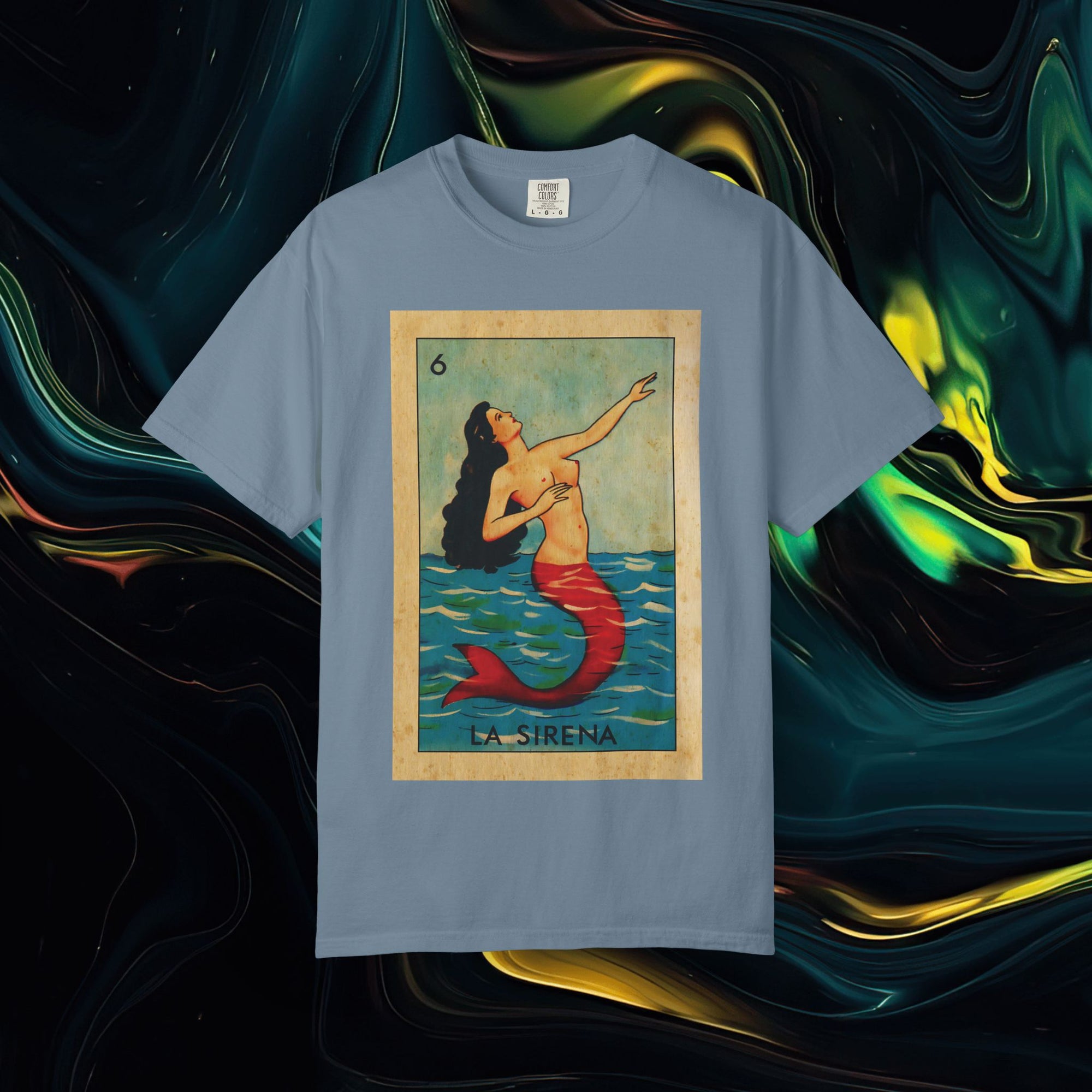 Sirena | Comfort Colors C1717 | Unisex Garment-Dyed T-shirt