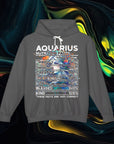 Aquarius | Comfort Colors 1467 | Unisex Lightweight Hooded Sweatshirt