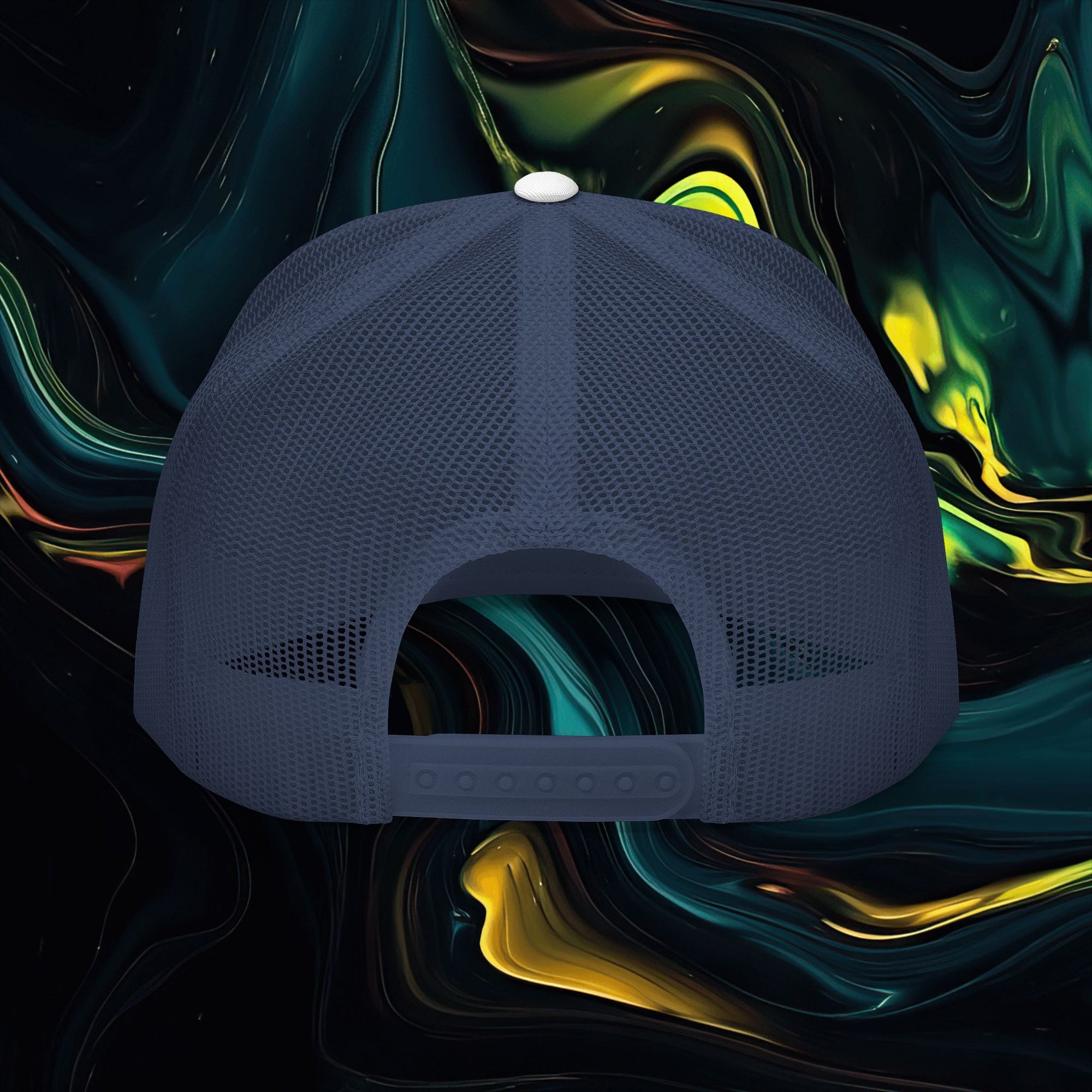 Solano Designs | Embroidered 5 Panel Trucker Cap - Trendy Casual Hat for Everyday Wear