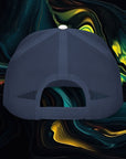 Solano Designs | Embroidered 5 Panel Trucker Cap - Trendy Casual Hat for Everyday Wear