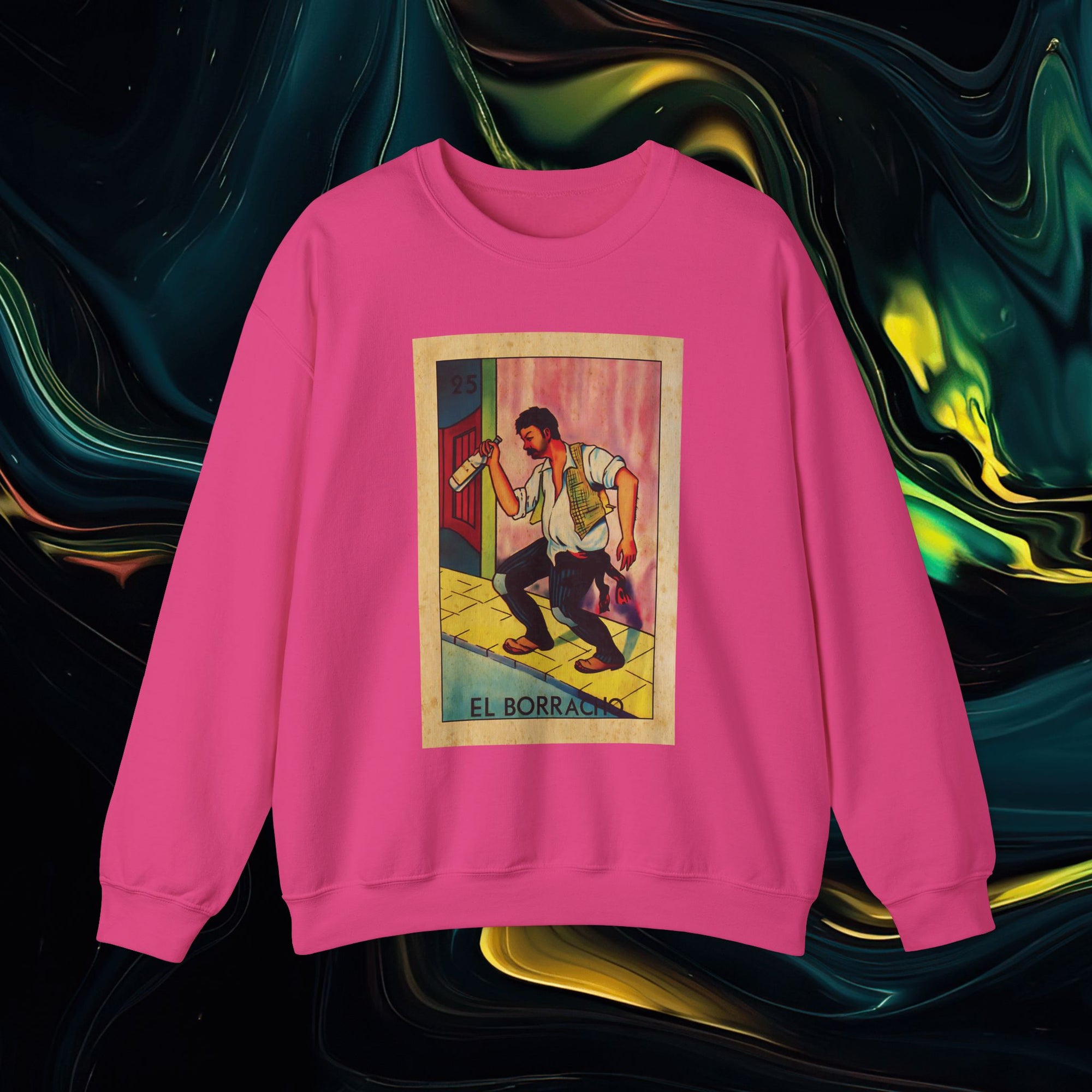 Borracho | Gildan 18000 | Unisex Heavy Blend™ Crewneck Sweatshirt