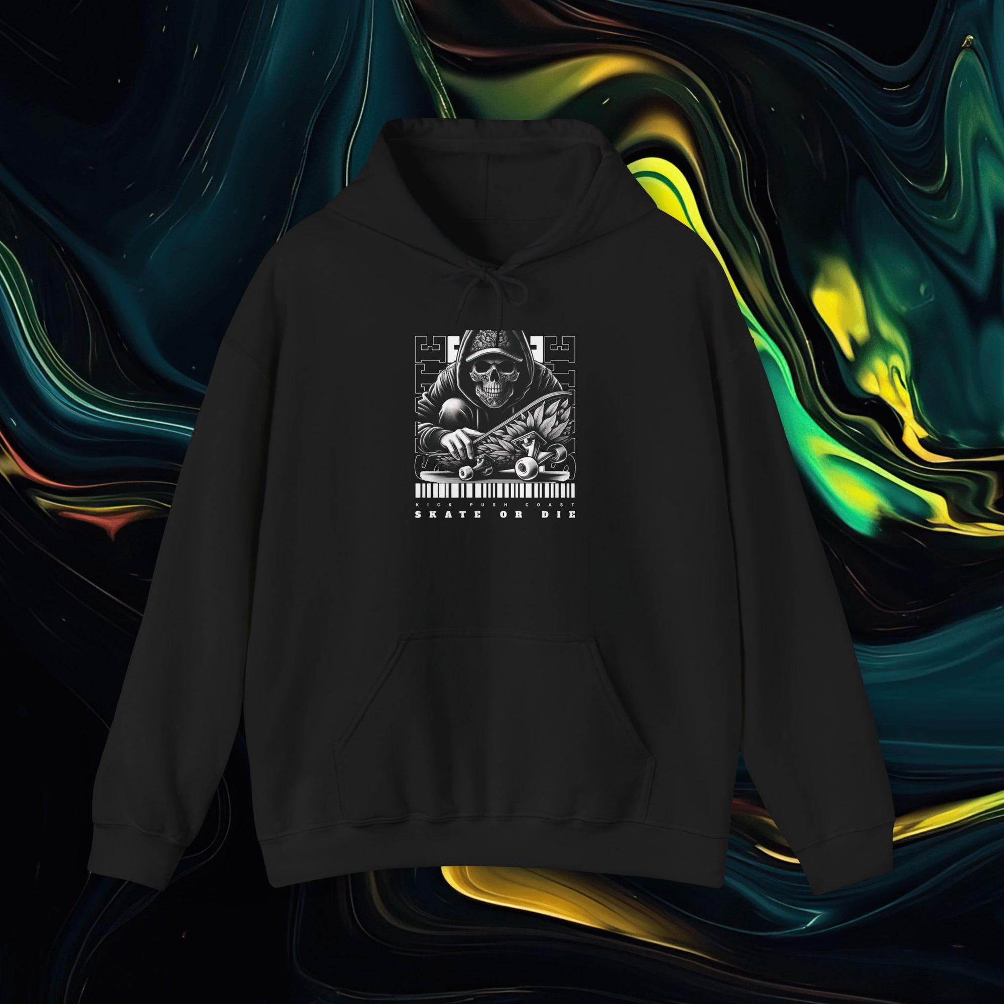 Skate or Die | Gildan 18500 | Unisex Heavy Blend™ Hooded Sweatshirt