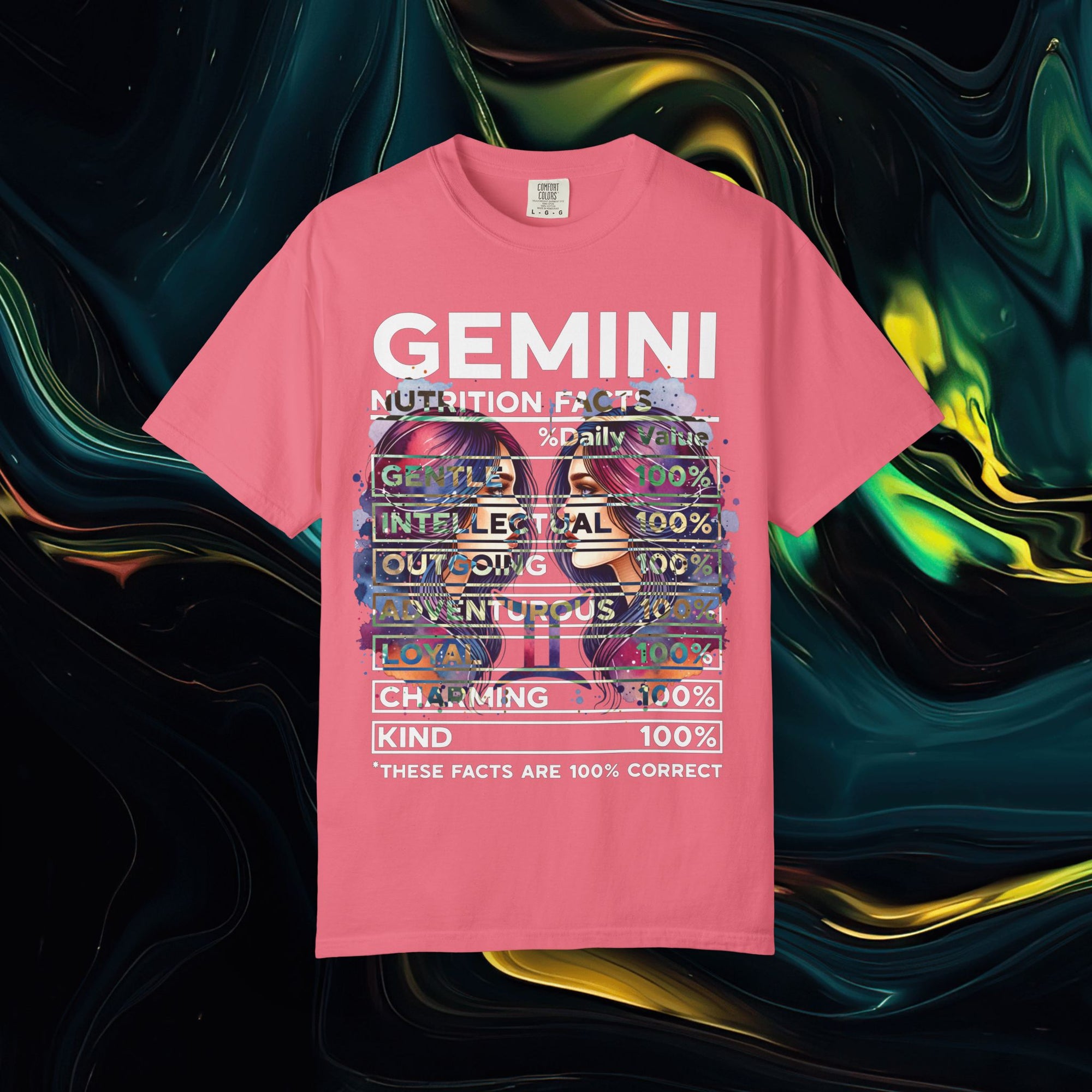 Gemini | Comfort Colors C1717 | Unisex Garment-Dyed T-shirt