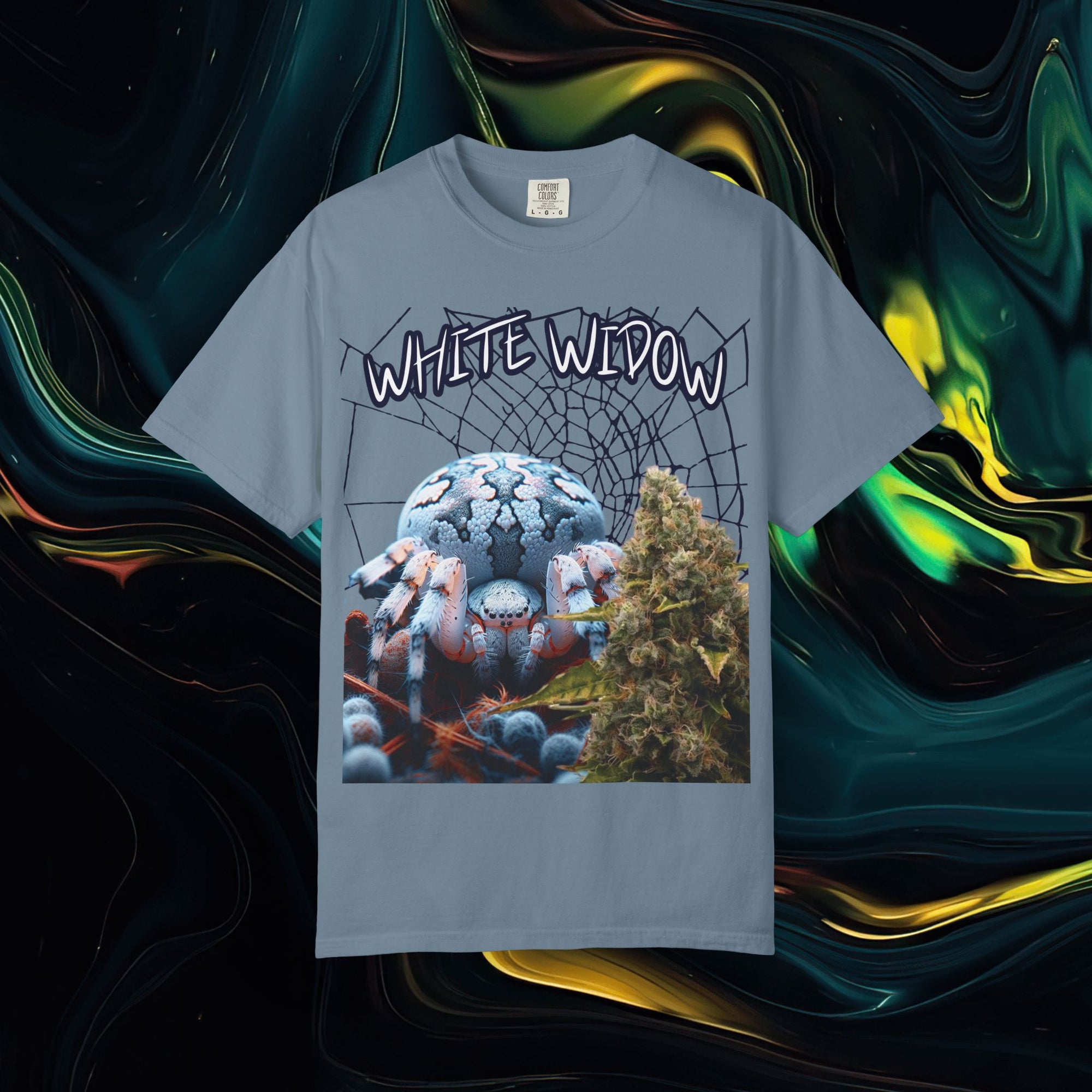 White Widow | Comfort Colors C1717 | Unisex Garment-Dyed T-shirt