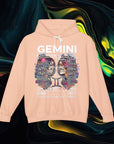 Gemini | Comfort Colors 1467 | Unisex Lightweight Hooded Sweatshirt