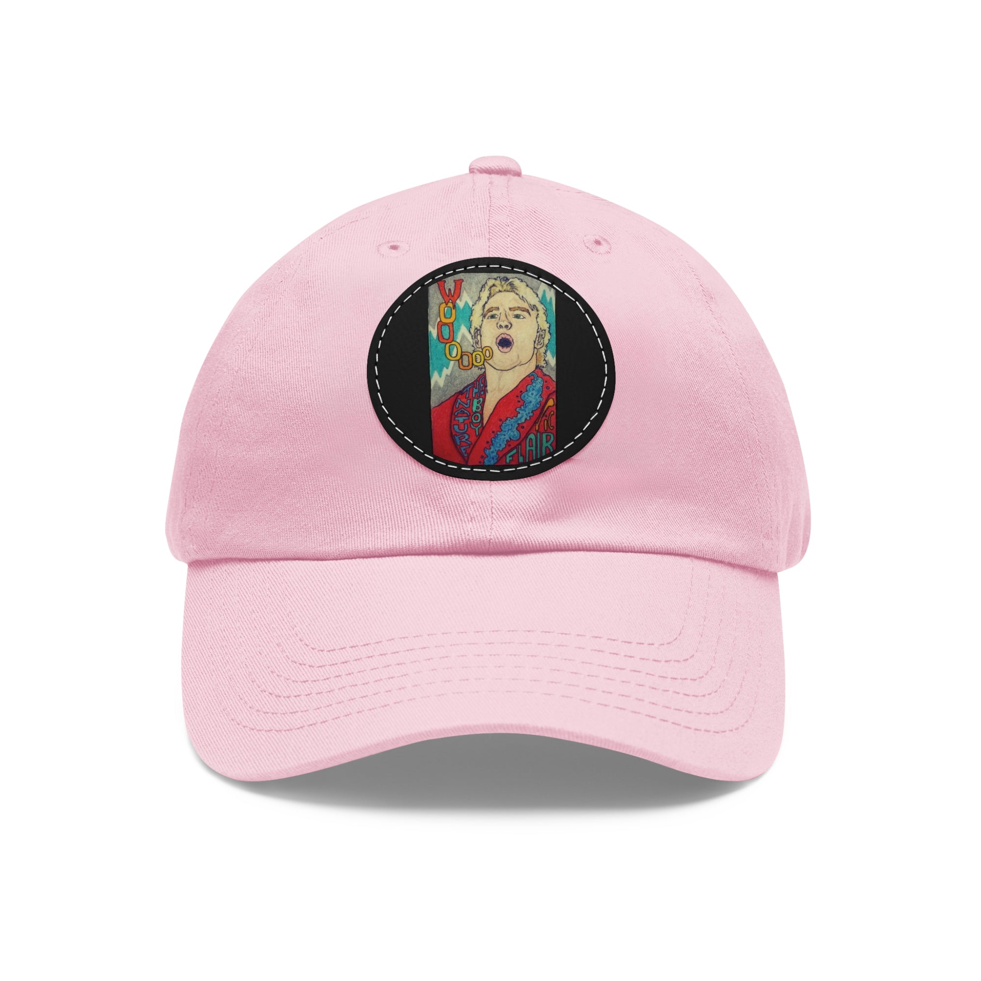 Wooo | Dad Hat with Leather Patch
