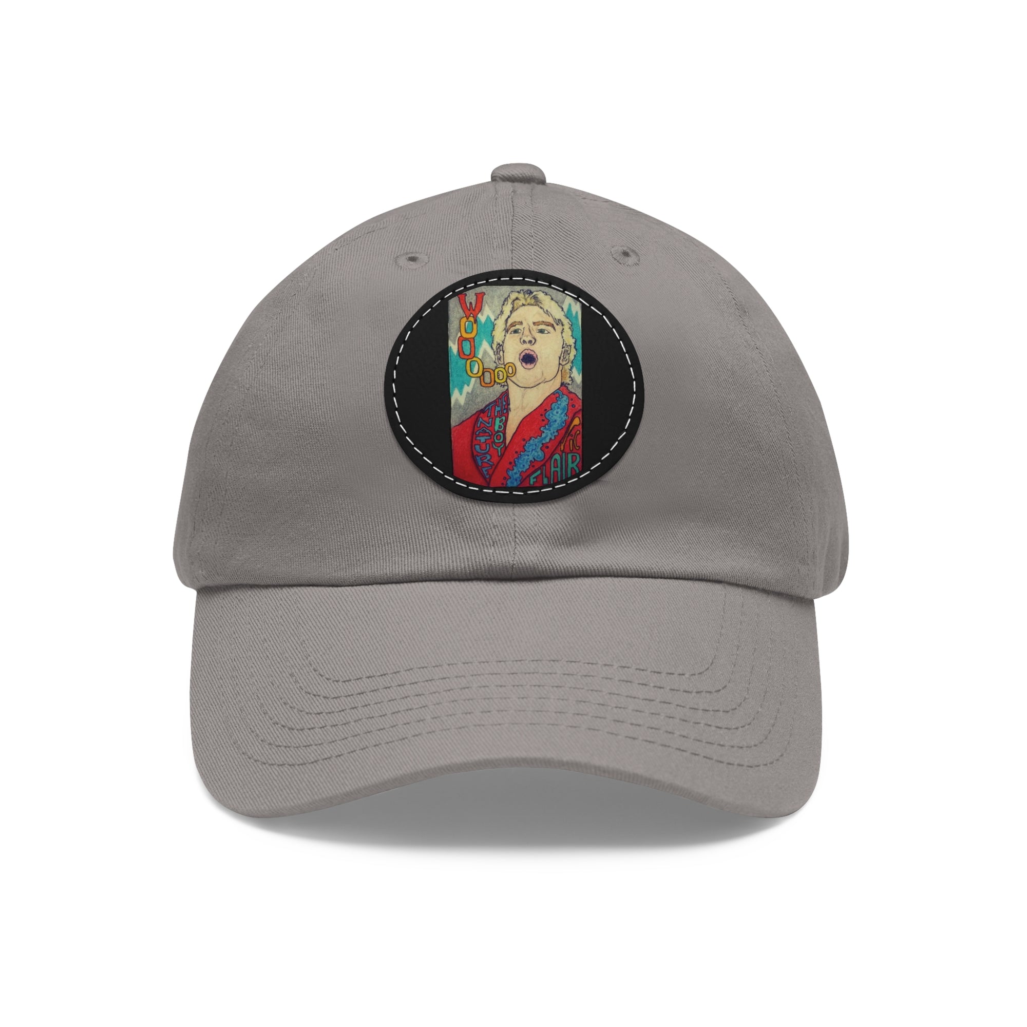 Wooo | Dad Hat with Leather Patch