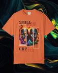 Smile Now Cry Later | Comfort Colors C1717 | Unisex Garment-Dyed T-shirt