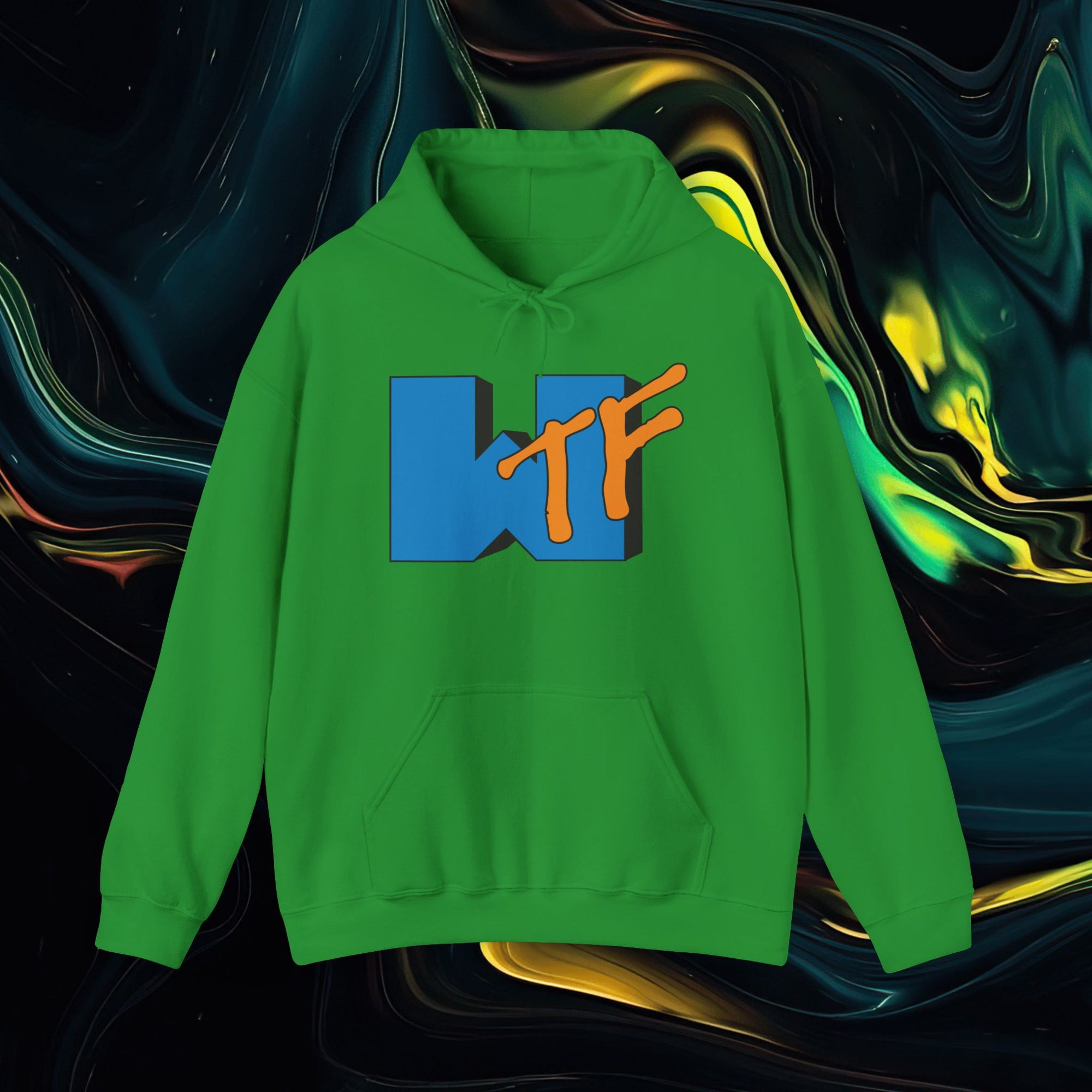 Wtf | Gildan 18500 | Unisex Heavy Blend™ Hooded Sweatshirt