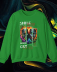 Smile Now Cry Later | Gildan 18000 | Unisex Heavy Blend™ Crewneck Sweatshirt