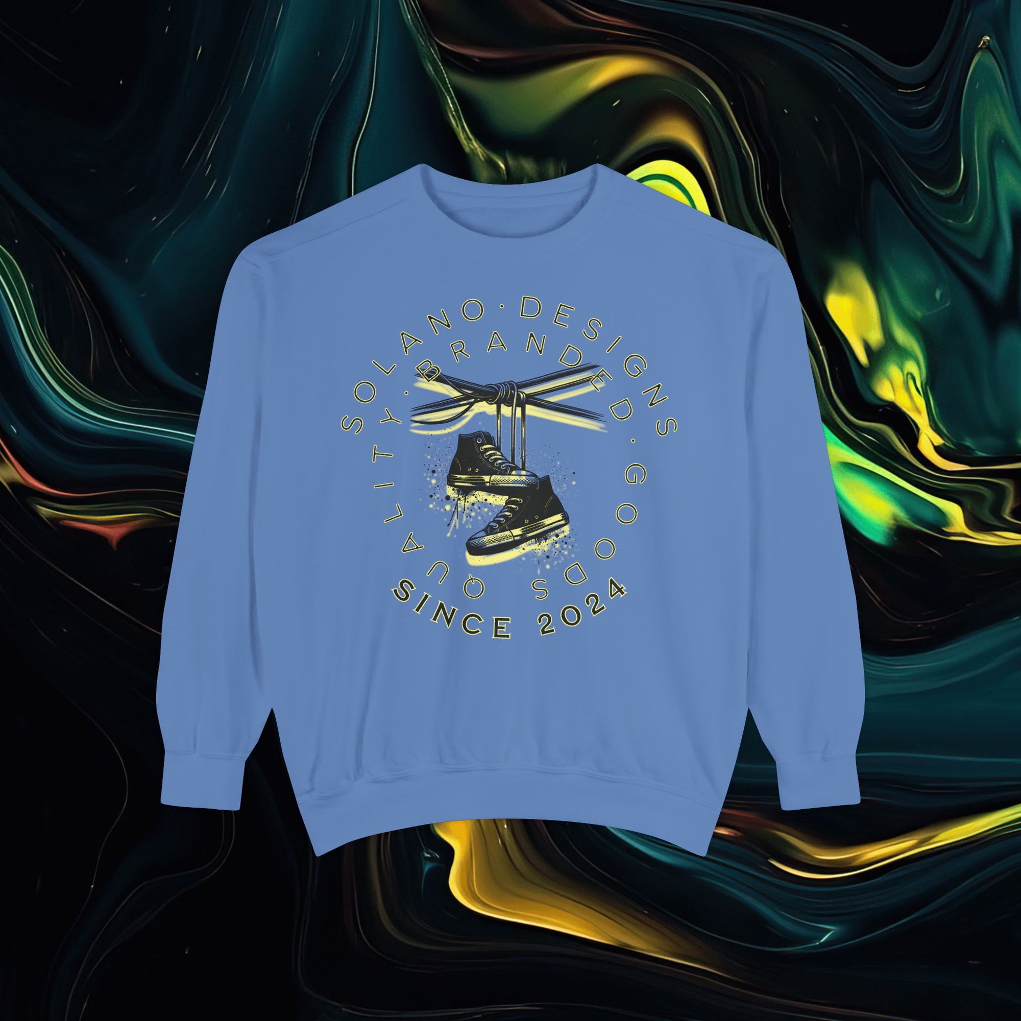 Chuck&#39;em | Comfort Colors 1566 Unisex Garment-Dyed Sweatshirt