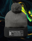 Rated R | Pom-Pom Knit Cap (Embroidery)