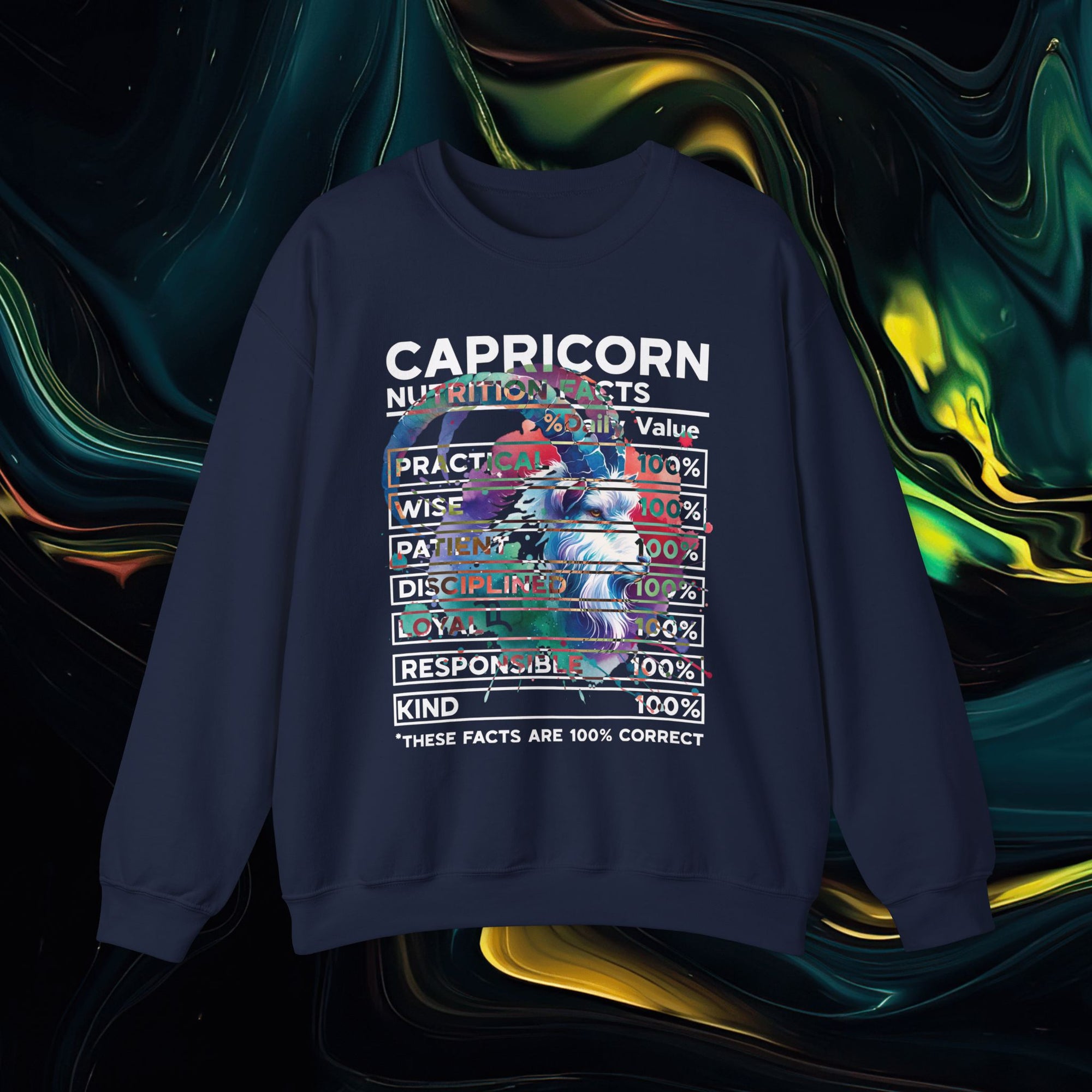 Capricorn | Gildan 18000 | Unisex Heavy Blend™ Crewneck Sweatshirt