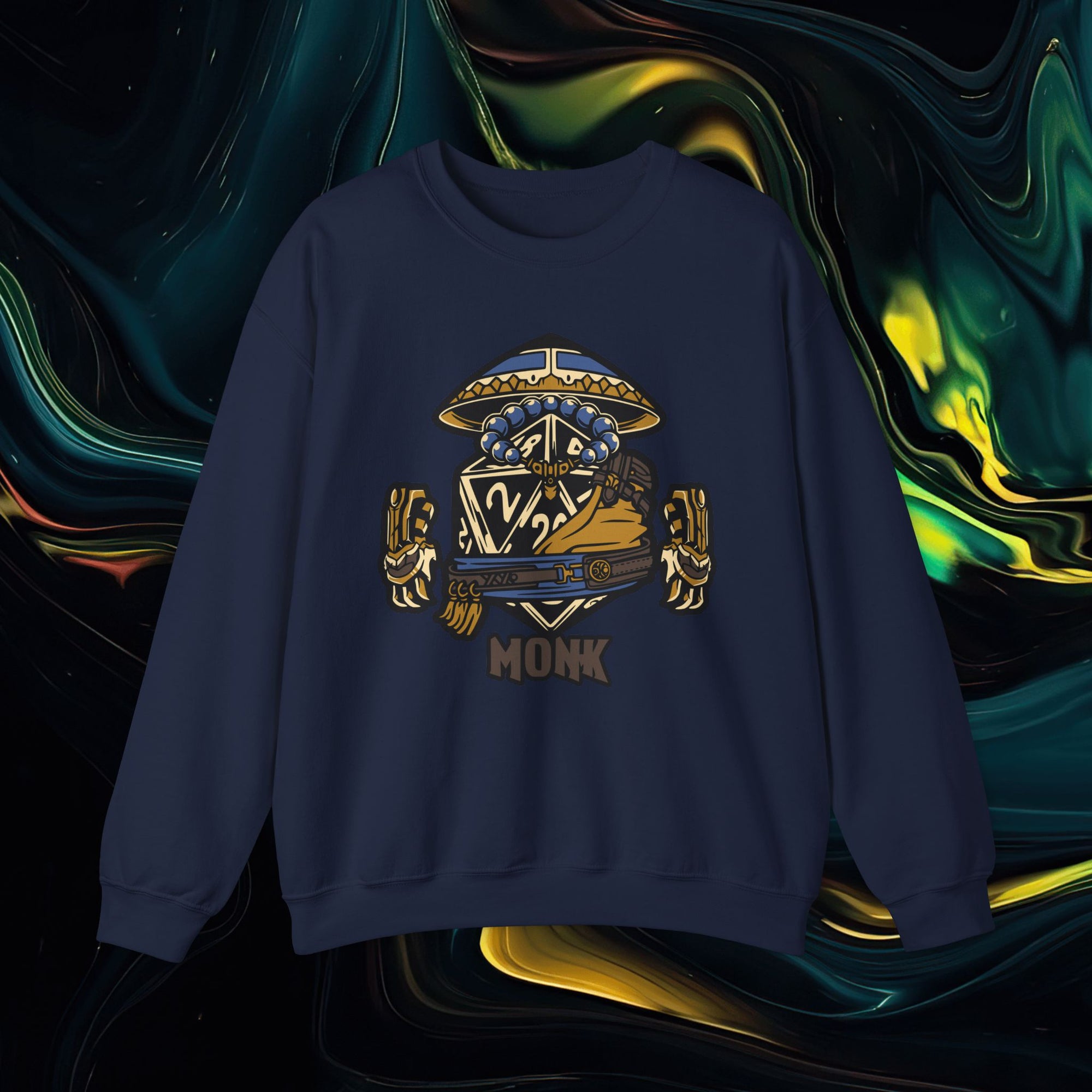 Monk | Gildan 18000 | Unisex Heavy Blend™ Crewneck Sweatshirt