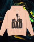 The Walking Dad | Comfort Colors 1467 | Unisex Lightweight Hooded Sweatshirt